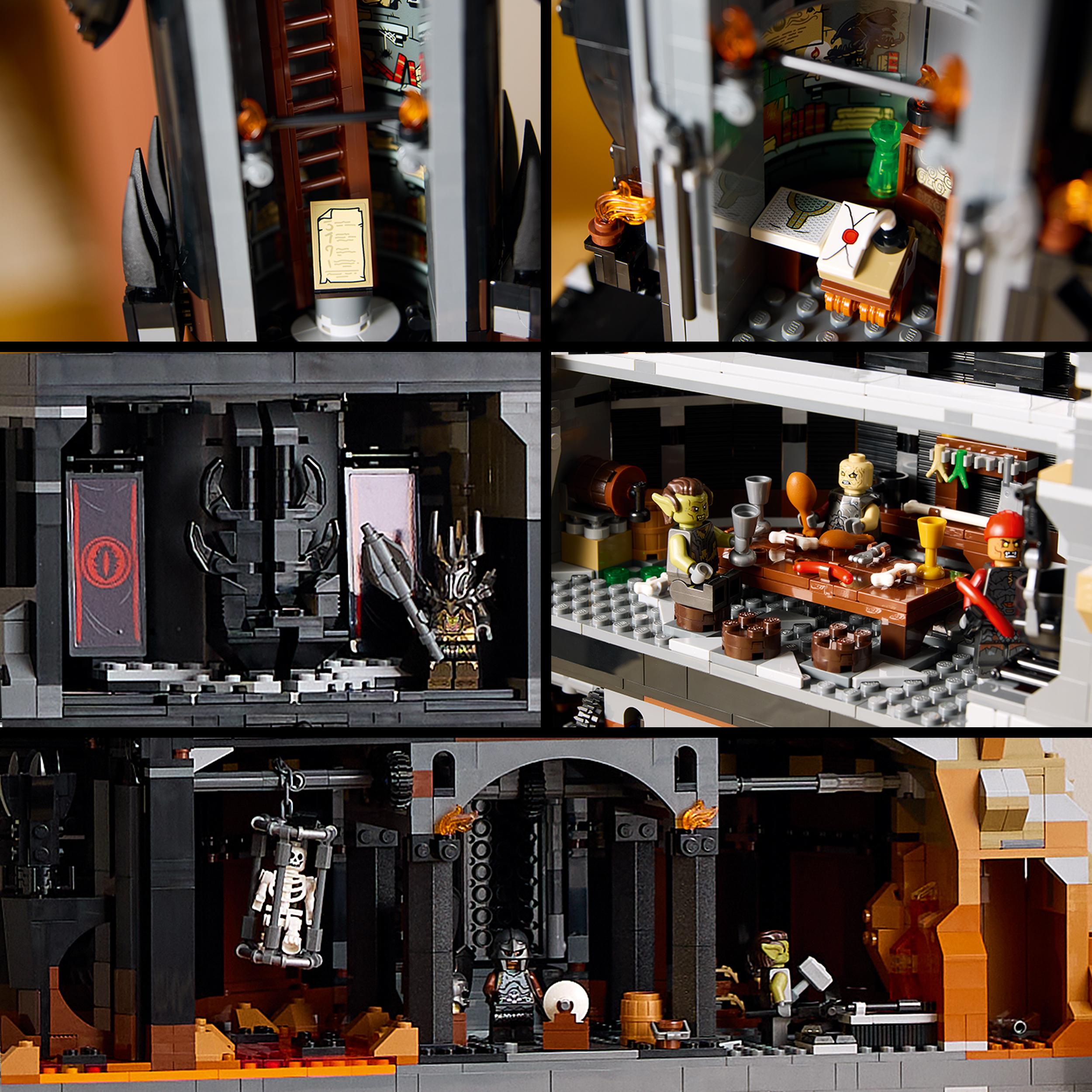 LEGO Žiedų valdovas: Barad-dûr, 5471 dalis, 18+