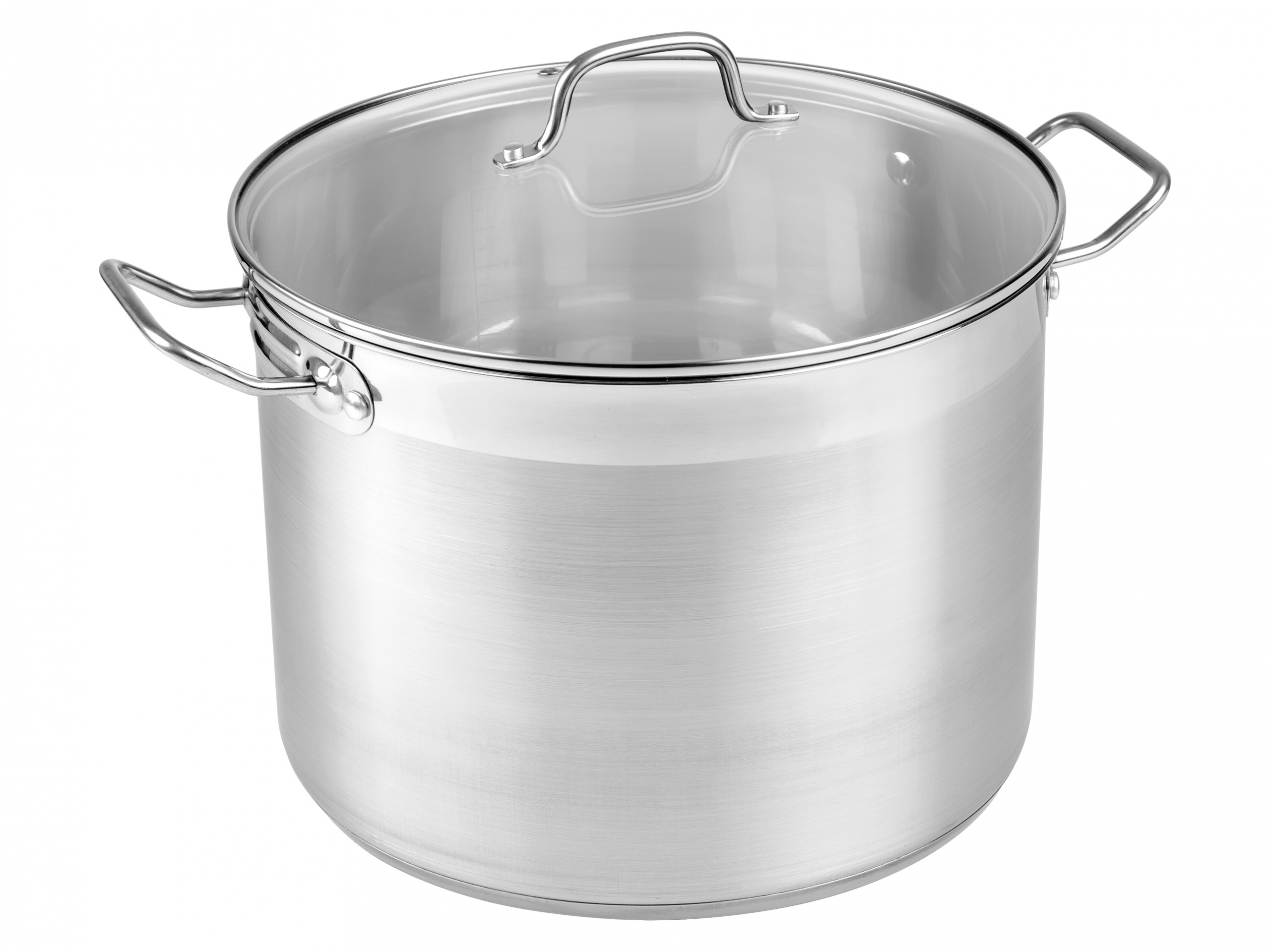 TRADICINIS NERŪDIJANČIO NERŪDijančio plieno PUODAS GASTRO FLORINA AUKŠTAS 30cm 15,5l