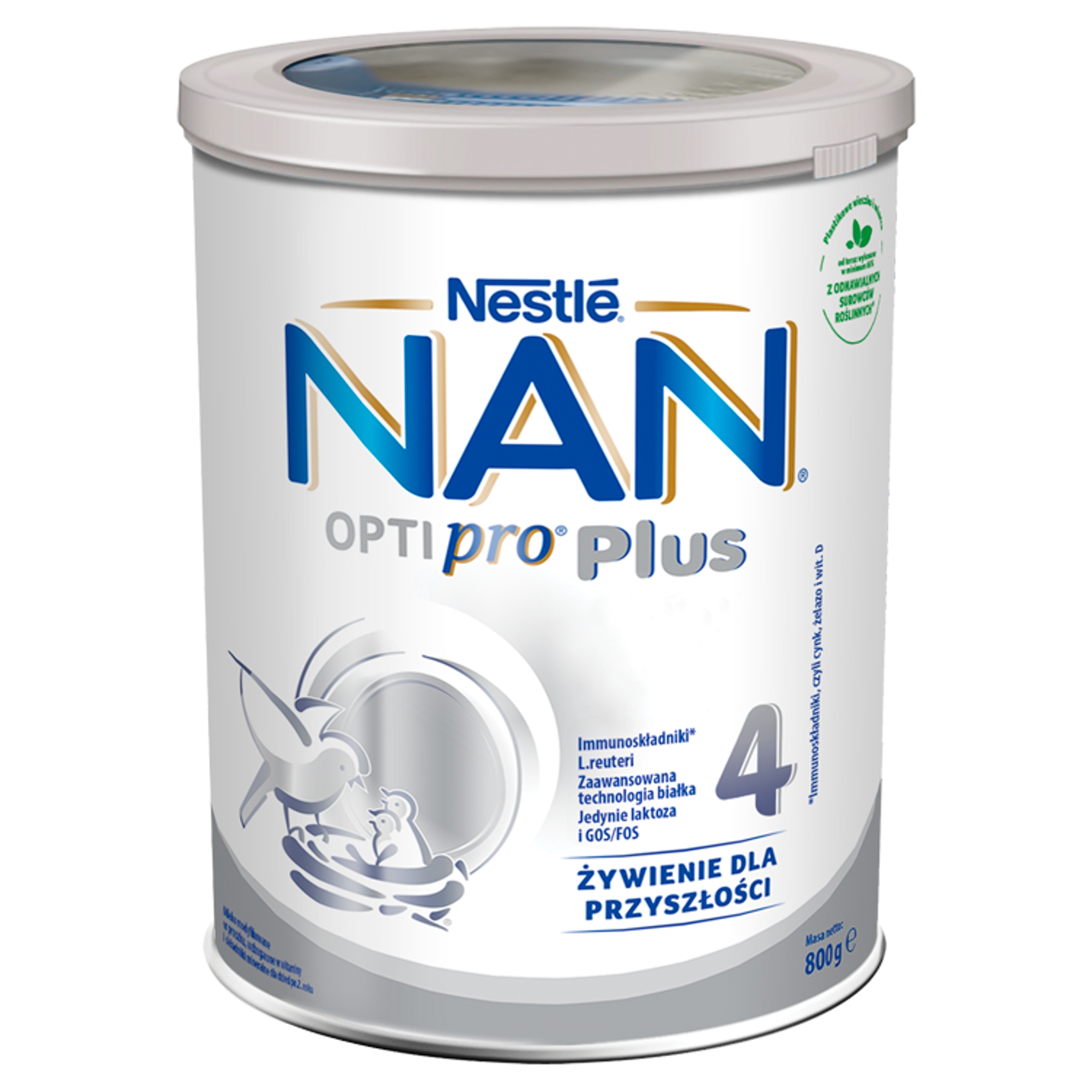 NAN Optipro Plus 4 kūdikio pienas 800 g