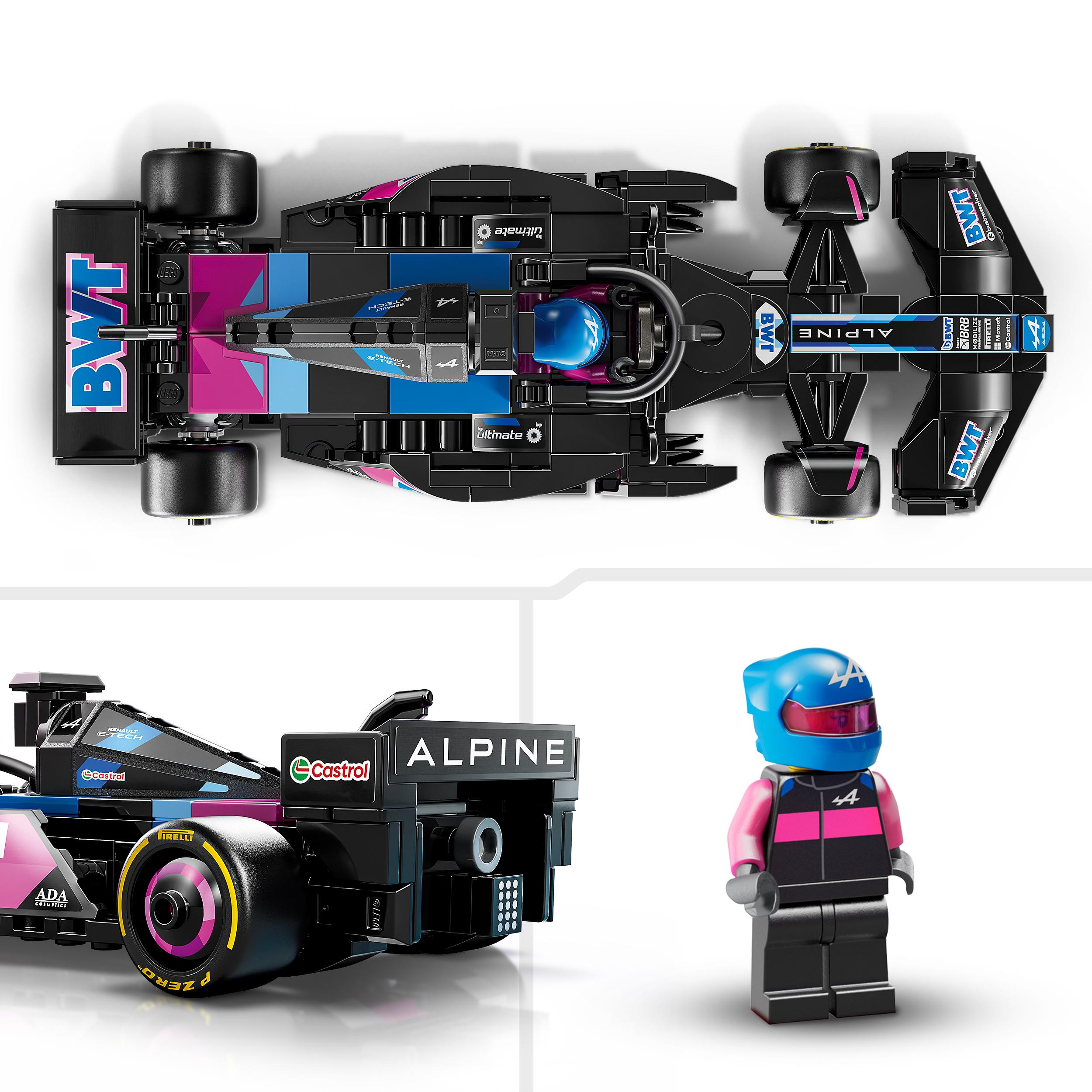 LEGO Speed Champions F1 bolidas BWT Alpine A524, 77248