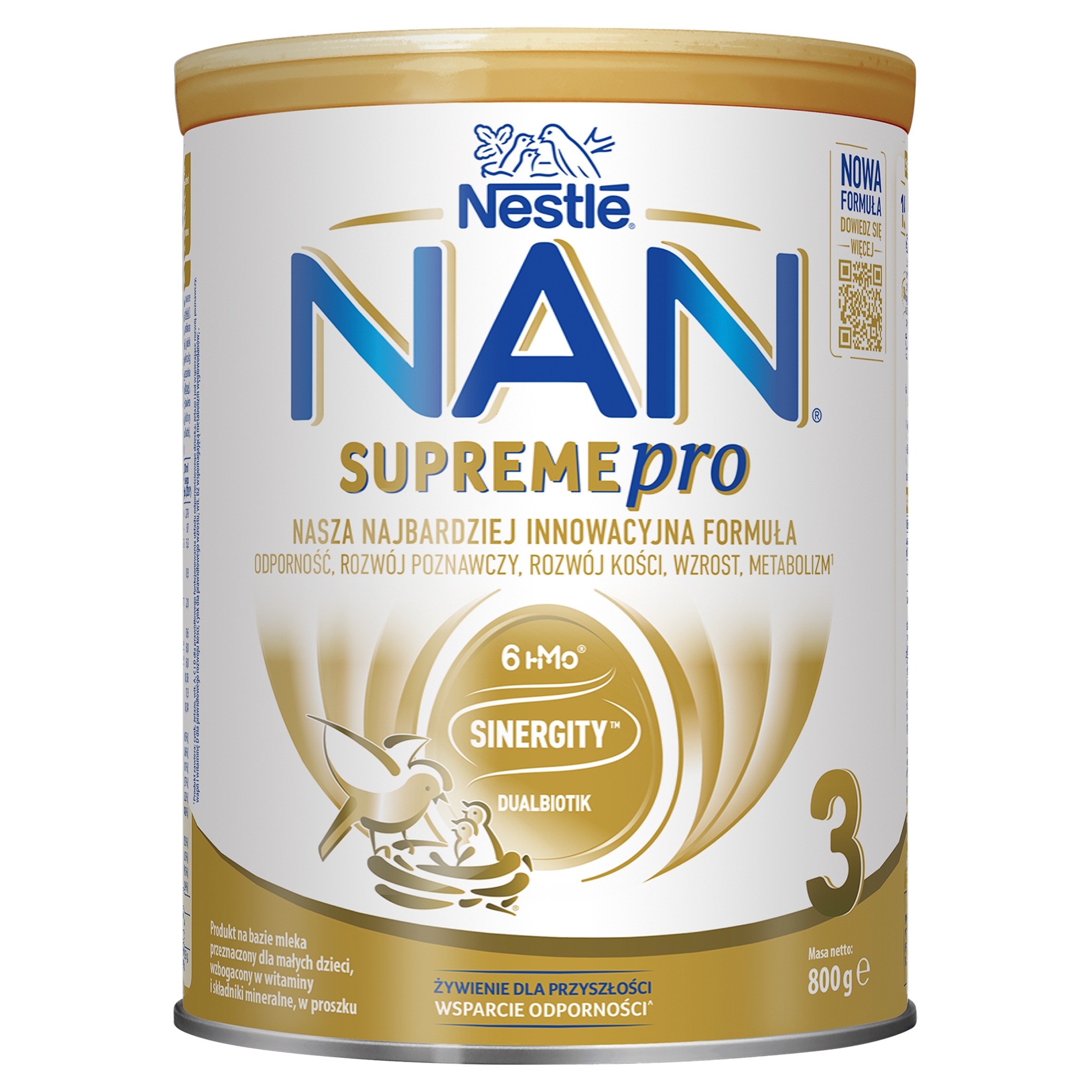 Nestlé NAN Supremepro 3 modifikuotas pienas 800g