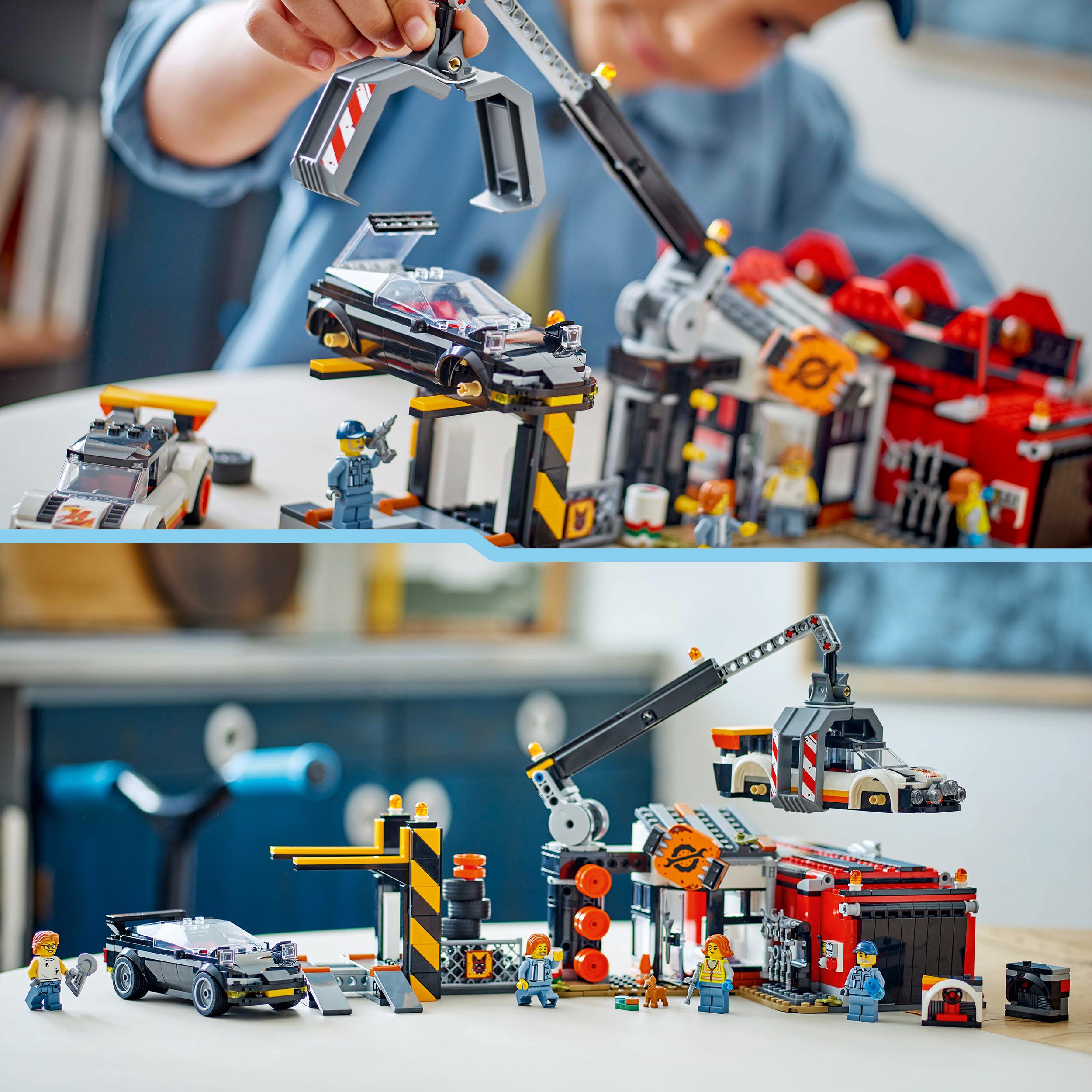Lego City 60472 autolaužynas su automobiliais