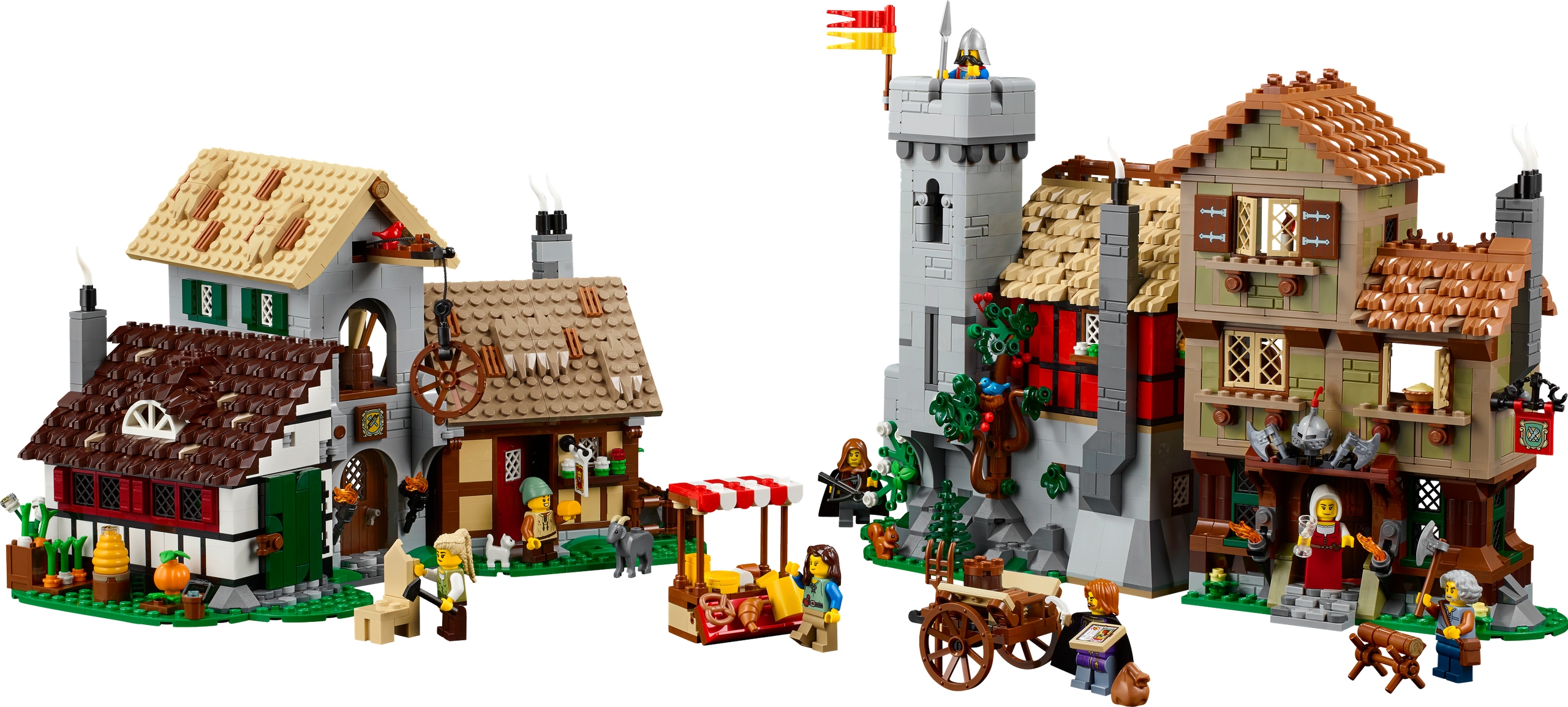 LEGO ICONS 10332 Piktogramos 10332 Viduramžių aikštė