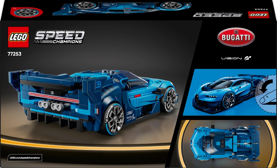 LEGO Speed ​​​​Champions Bugatti Vision GT Auto hiperautomobilis