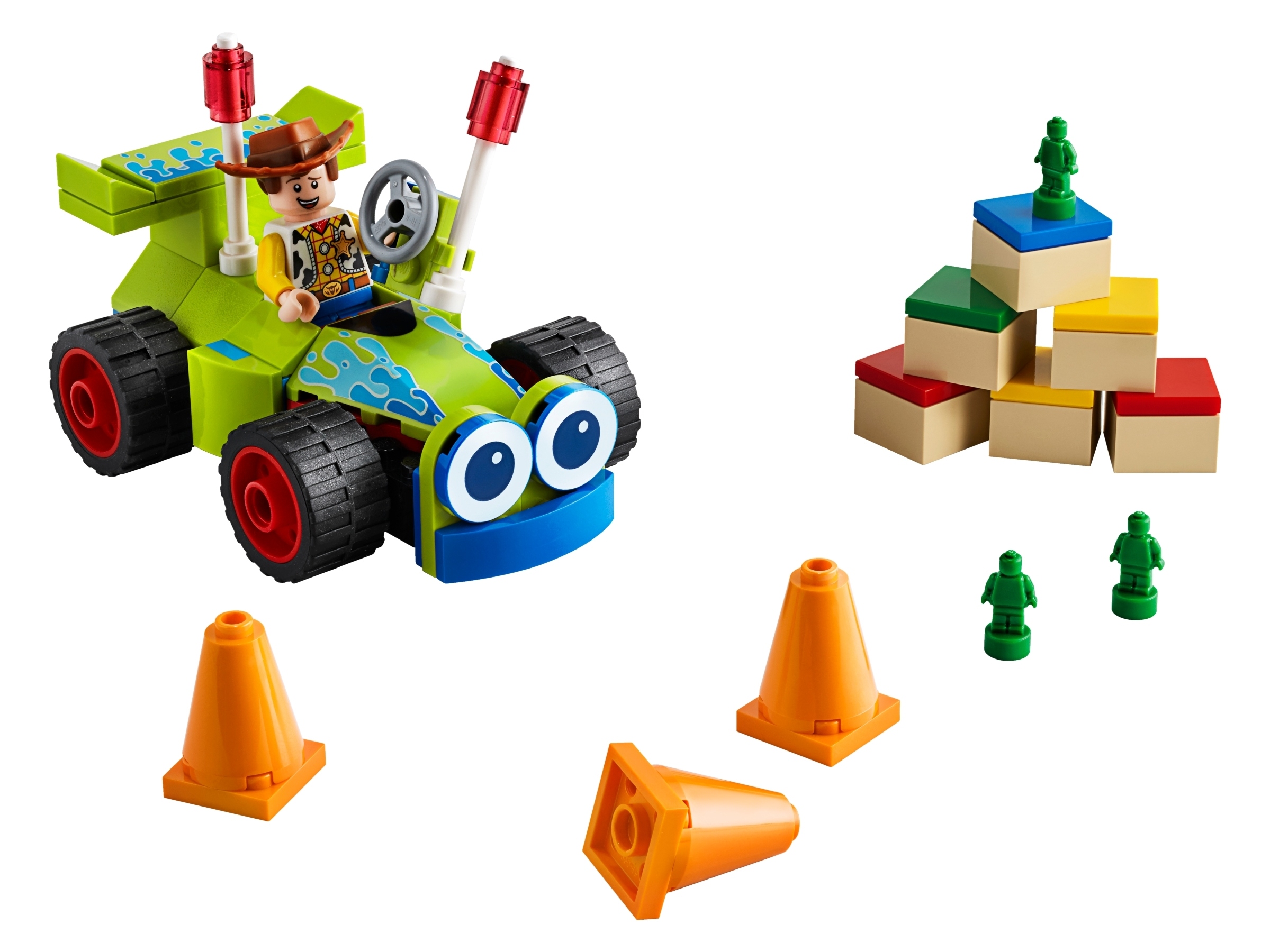 LEGO 10766 žaislų istorija – Vudis ir ponas valdomi