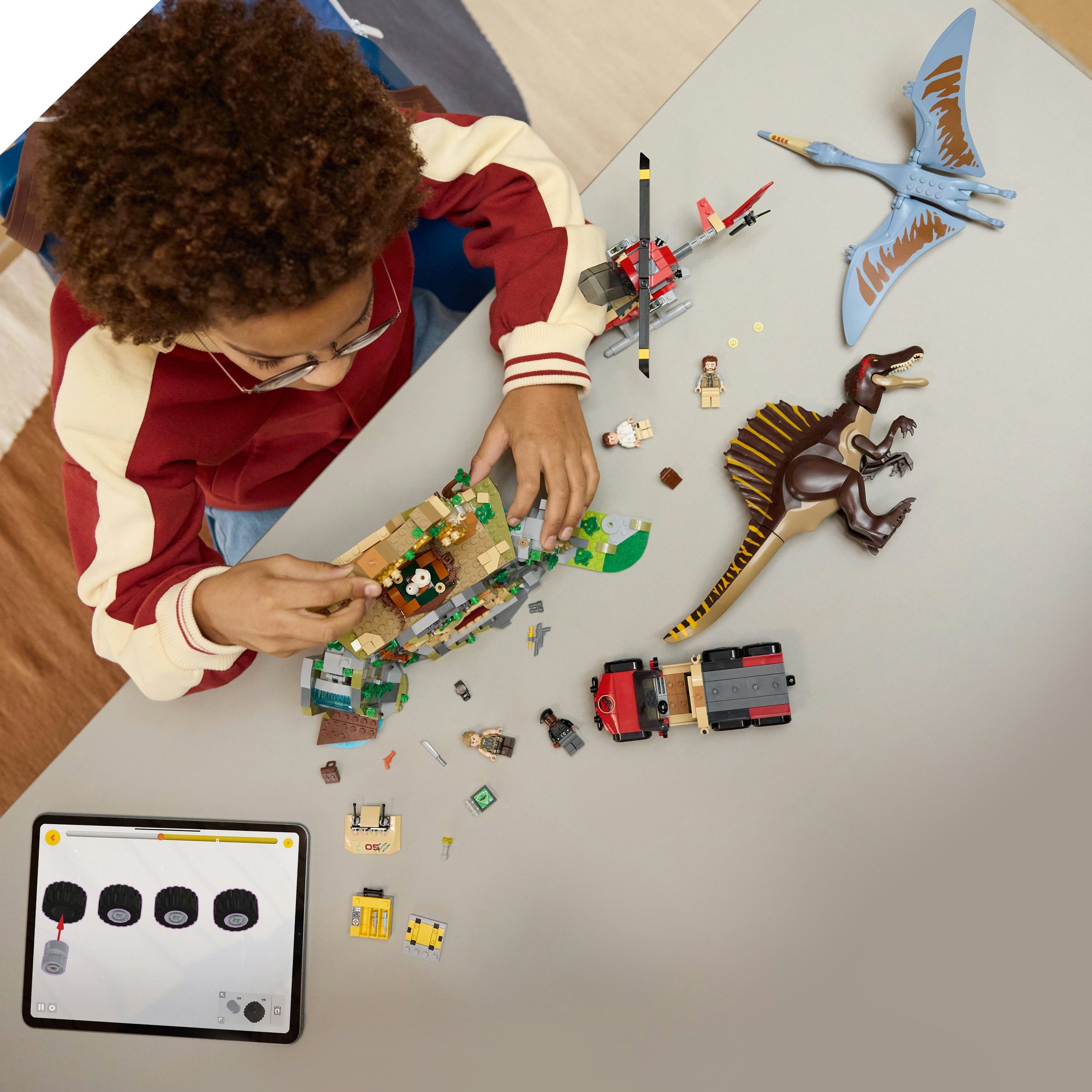 LEGO Jurassic World 76976 oro misija su kekalkoatliu