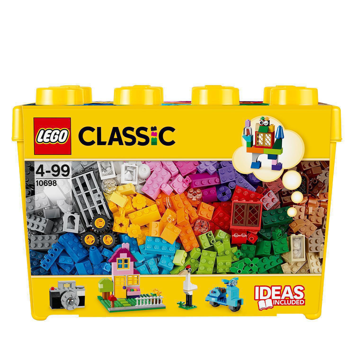 Lego Classic 10698 kaip kurti blokai didelis dėžutė