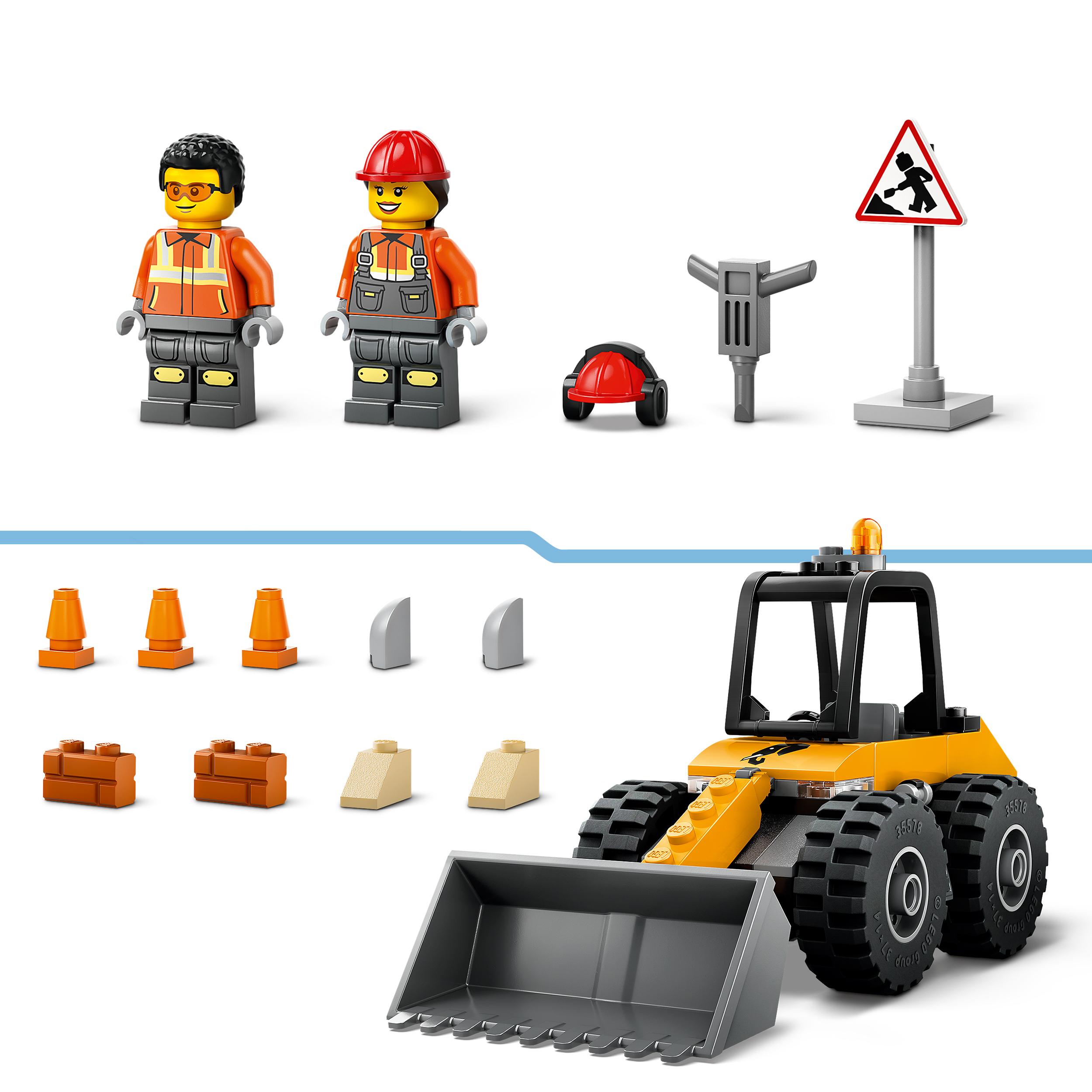 LEGO City 60450 ratų krautuvas