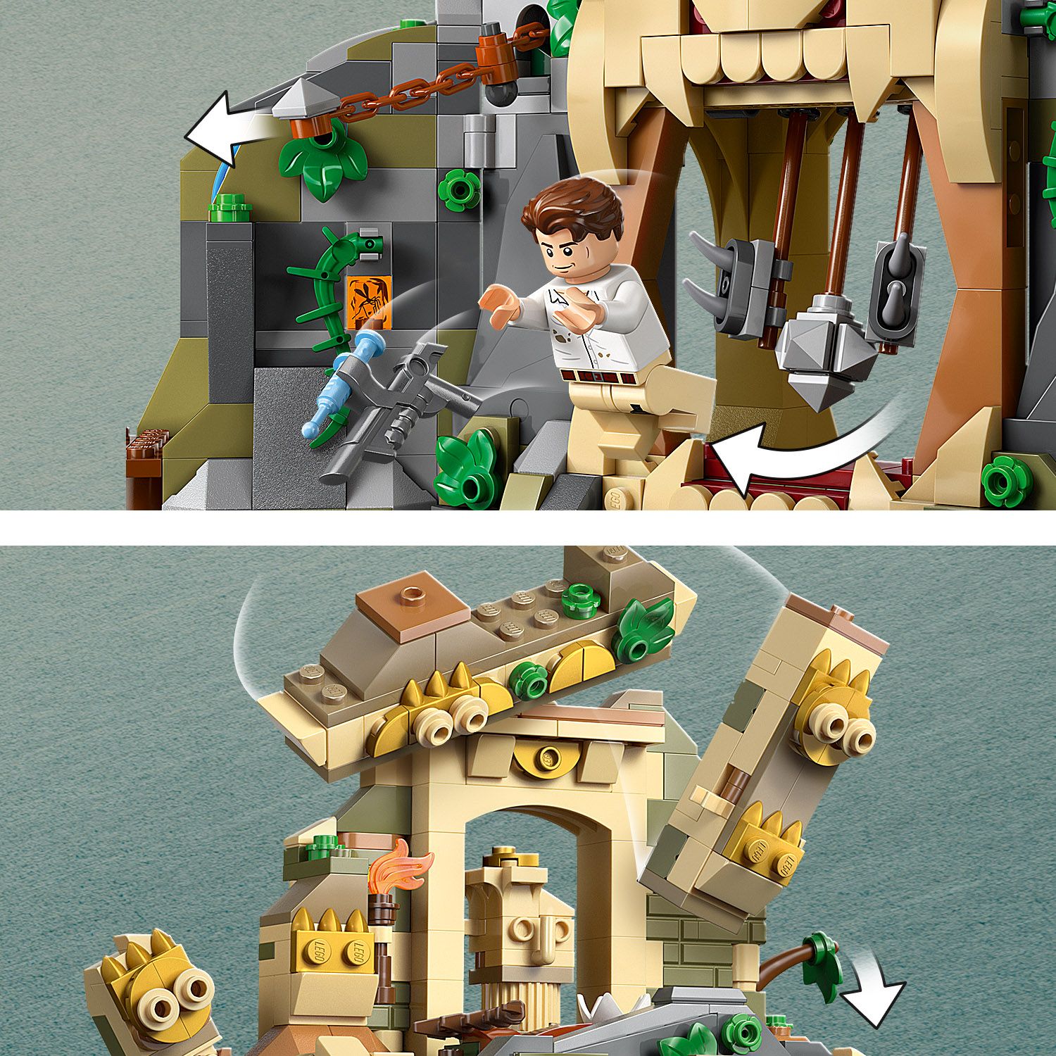 LEGO Jurassic World 76976 oro misija su kekalkoatliu