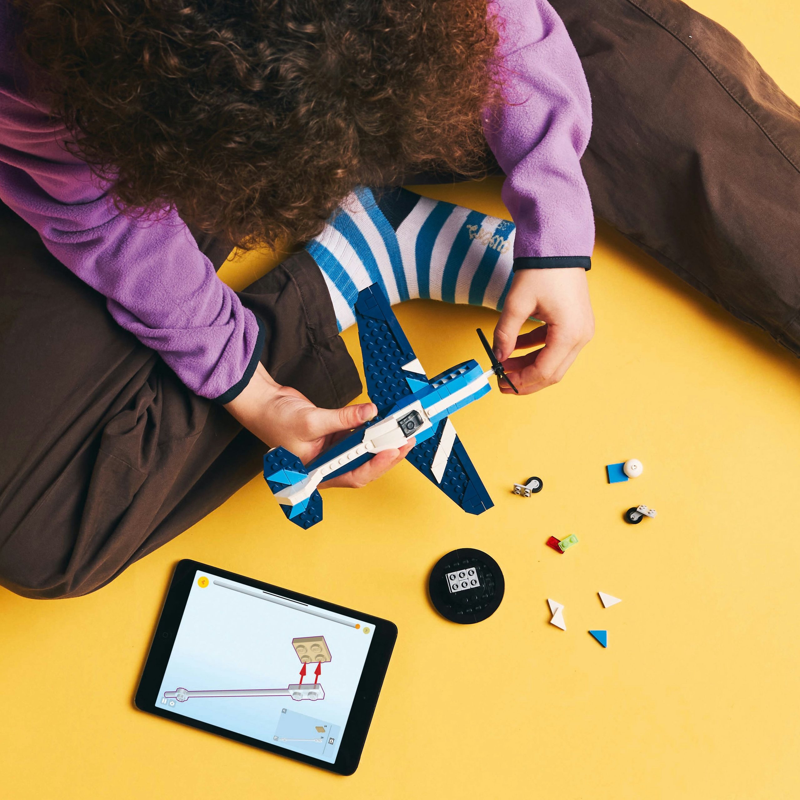 Lego Creator 3v1 oro laivas lenktyninis lėktuvas 31160