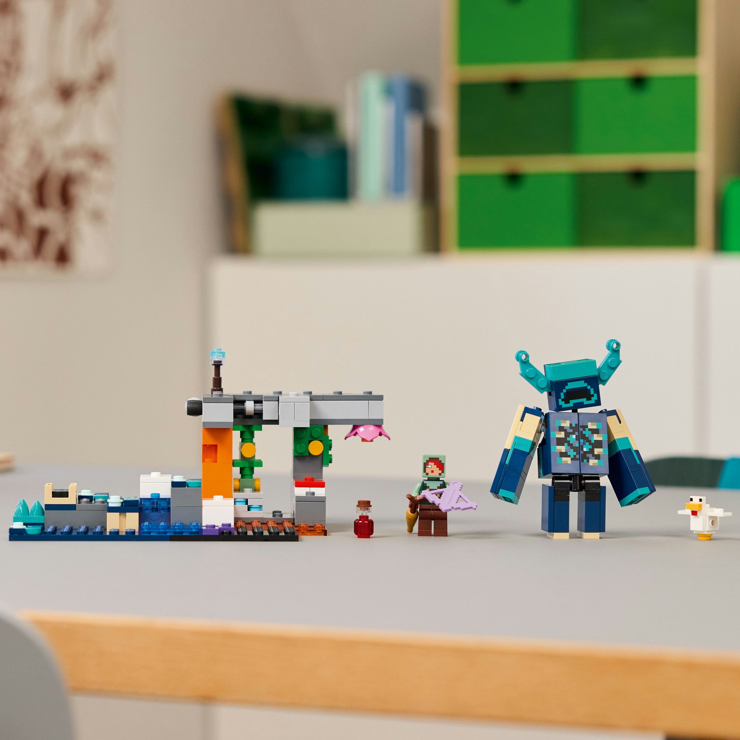 LEGO Minecraft sargybinis – 21274, klockai