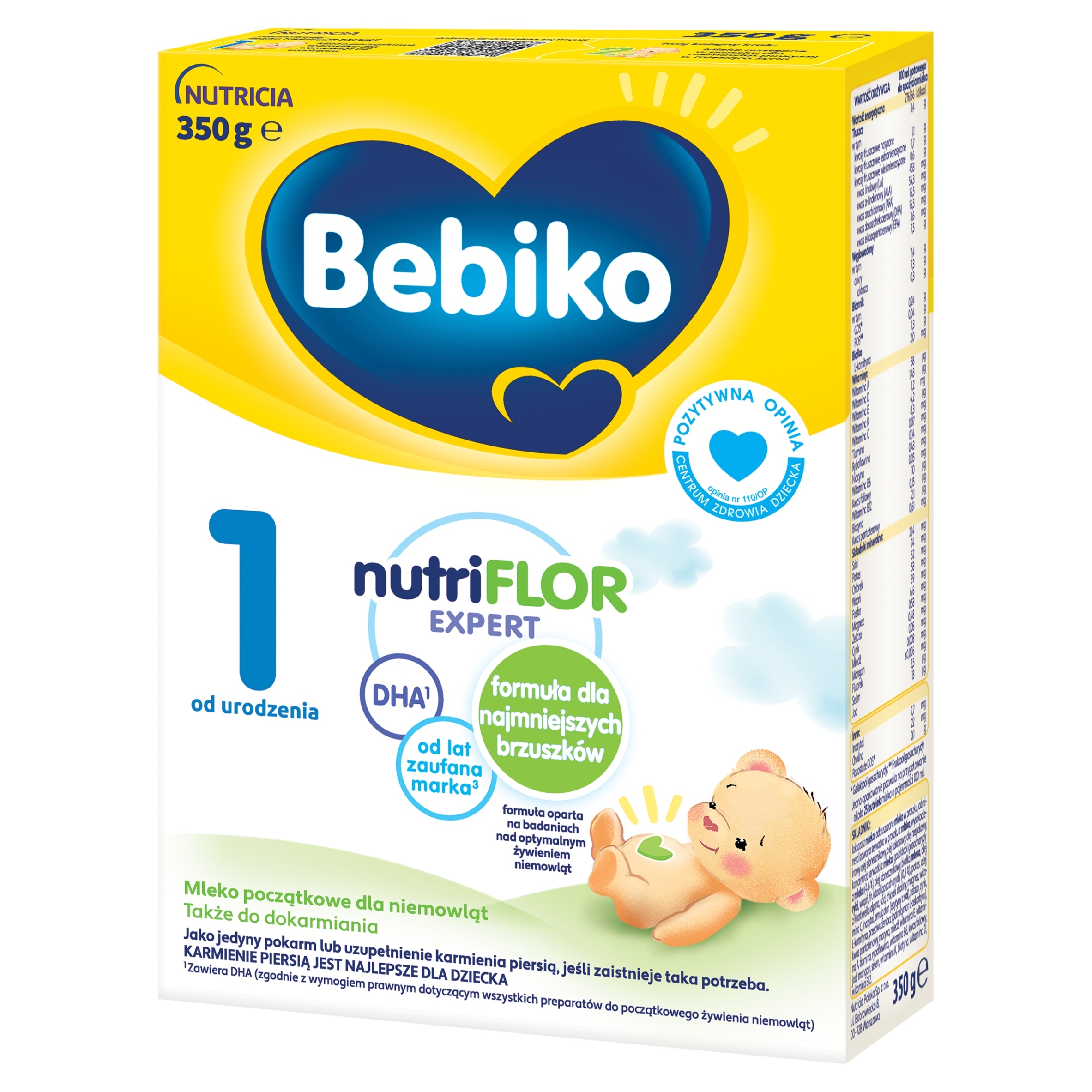 Bebiko 1 pienas kūdikiui nuo gimimo 350 g