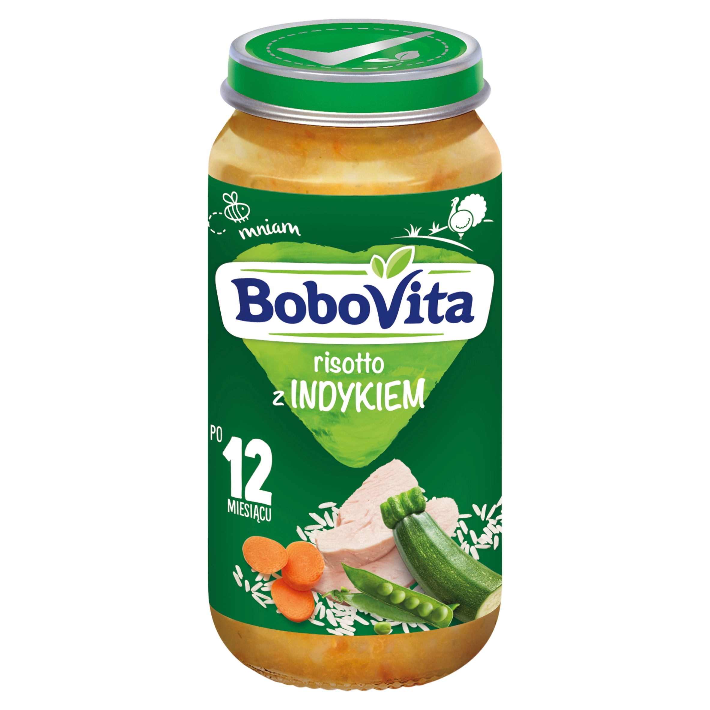 Bobovita obiadėlis su kalakutu nuo 12 mėnesių 250g