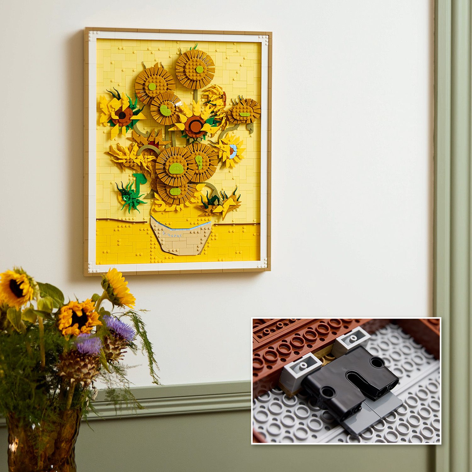 LEGO Art 31215 Van Gogh saulėgrąžos