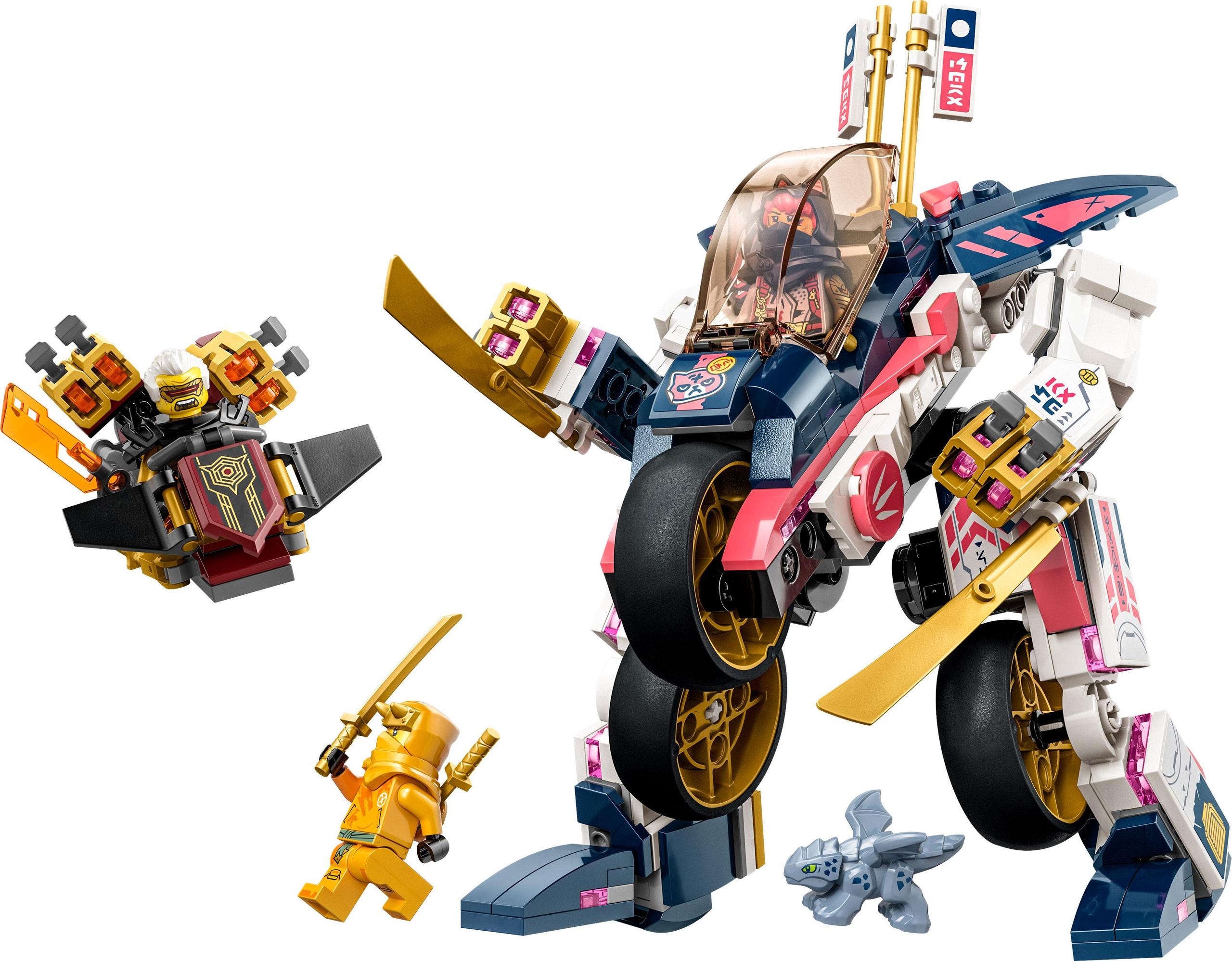 LEGO 71792 Ninjago – Soros mechanizmas virsta lenktyniniu dviračiu