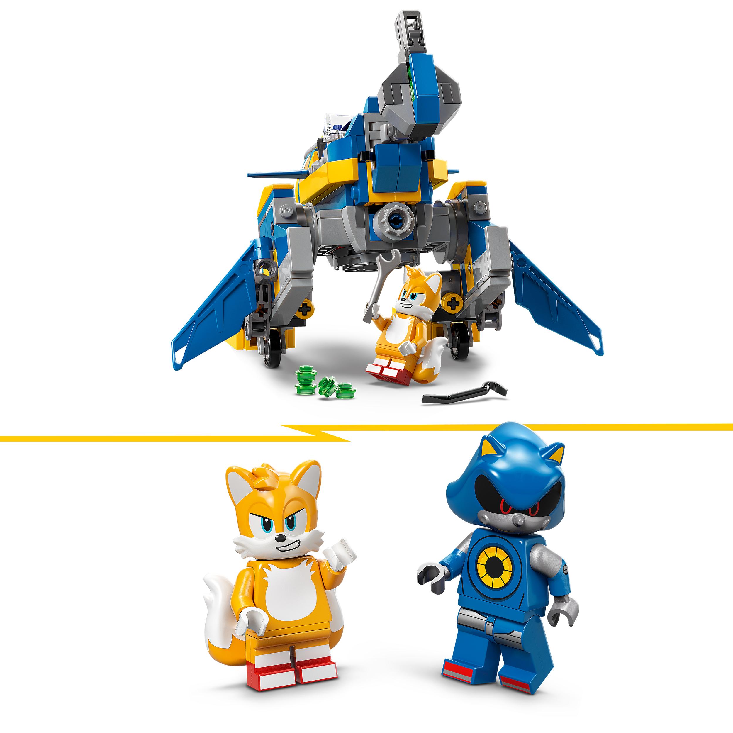 LEGO Sonic 77002 ciklonas prieš metal sonic