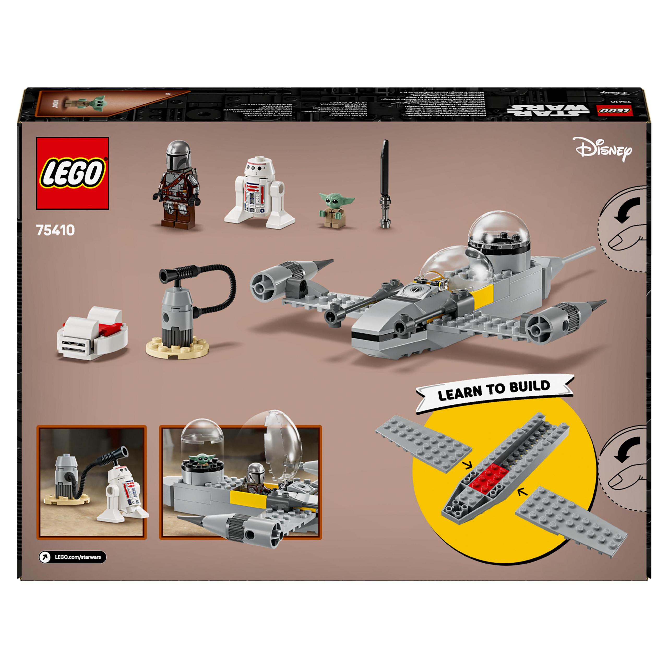 LEGO Star Wars 75410 Mando ir Grogu's N-1 naikintuvas