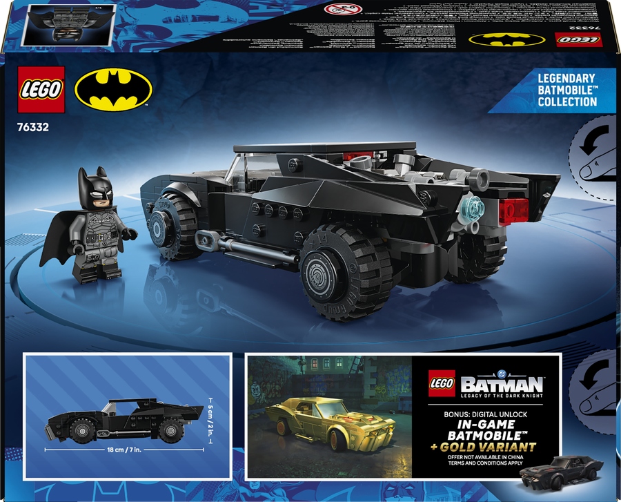 LEGO Super Heroes Batmobilius iš filmo, 76332