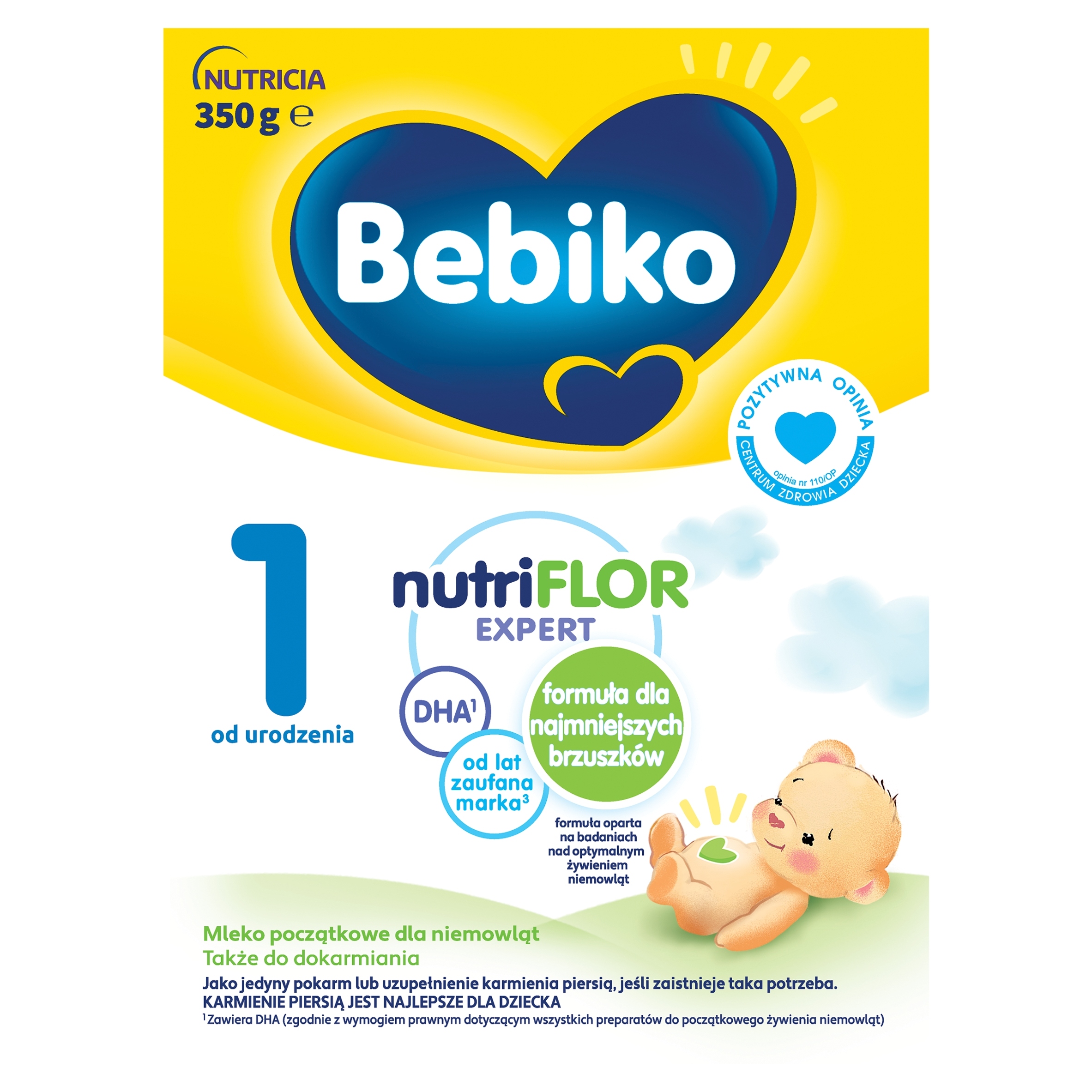 Bebiko 1 pienas kūdikiui nuo gimimo 350 g