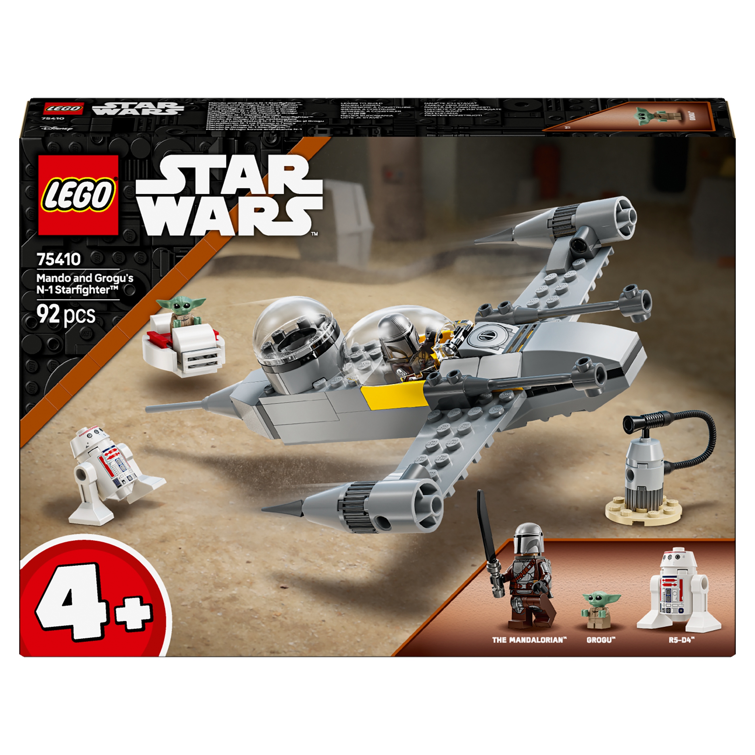 LEGO Star Wars 75410 Mando ir Grogu's N-1 naikintuvas