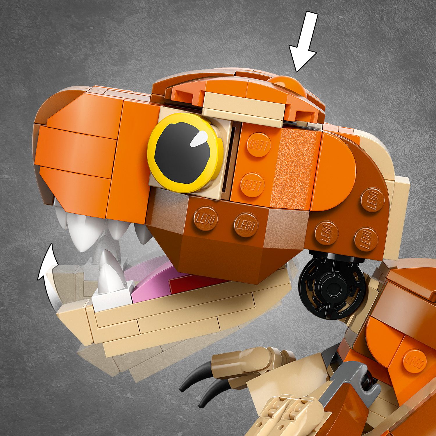 Lego Jurassic World 76967 mažasis tiranozauras