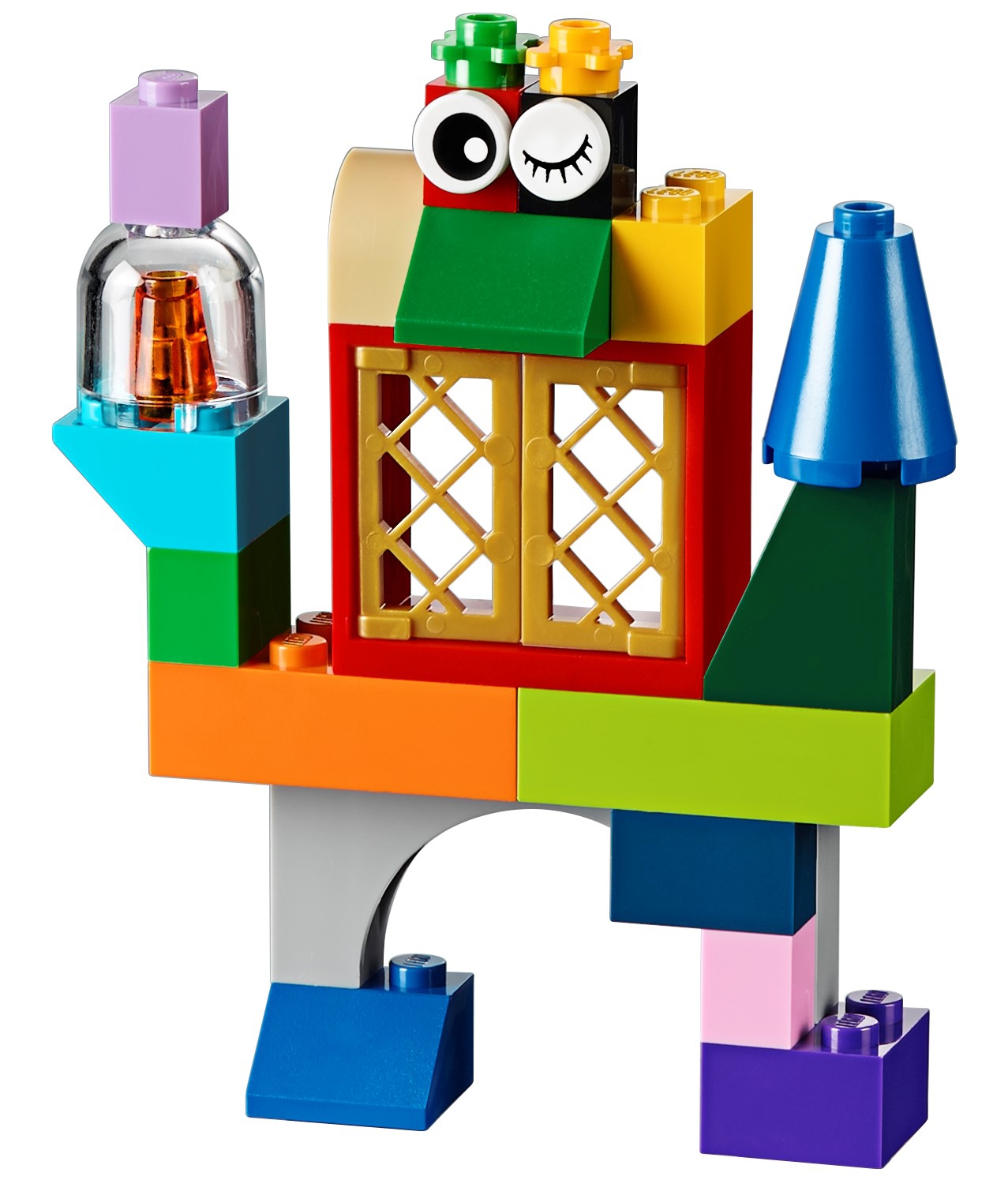 Lego Classic 10698 kaip kurti blokai didelis dėžutė
