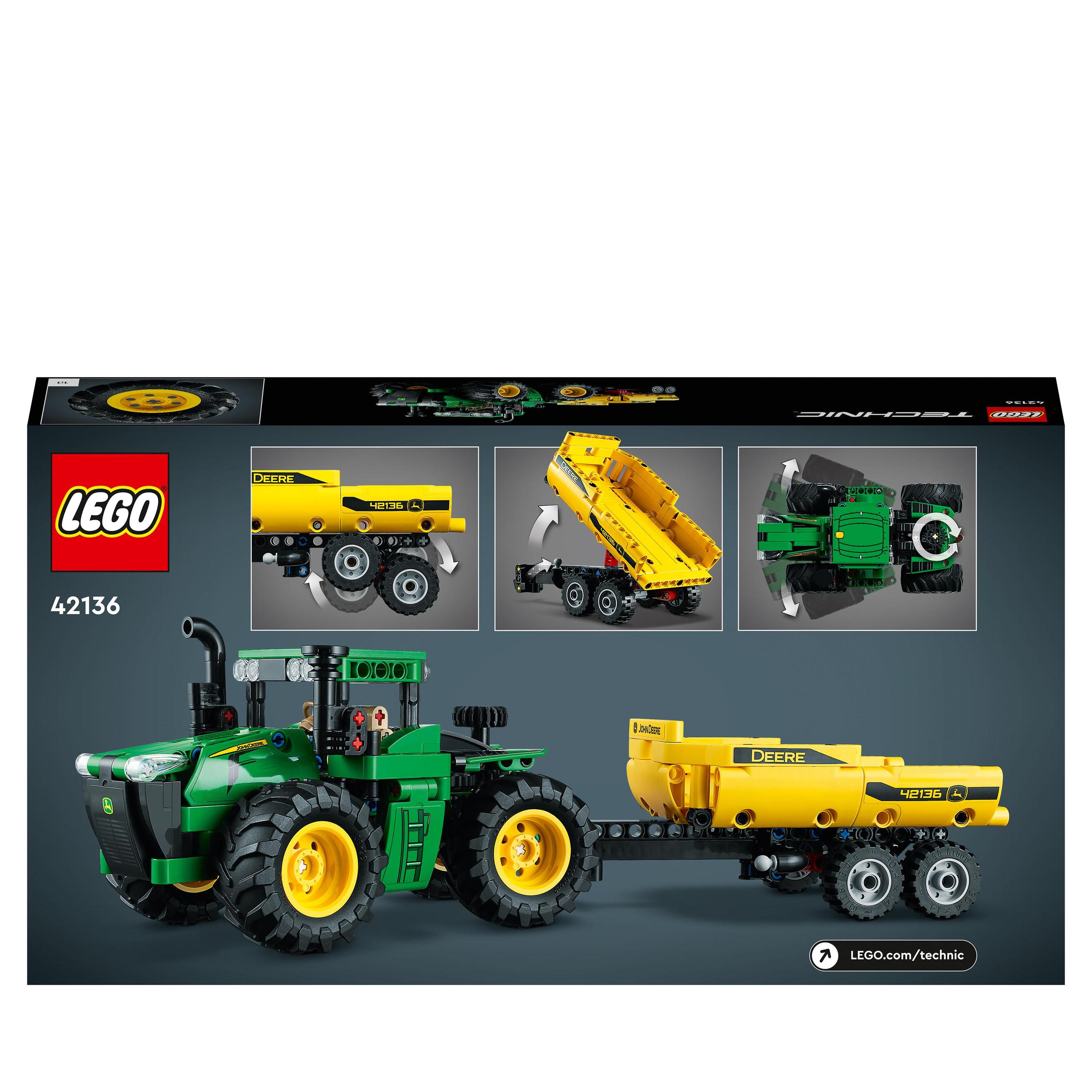 LEGO Technic traktorius John Deere 9620R