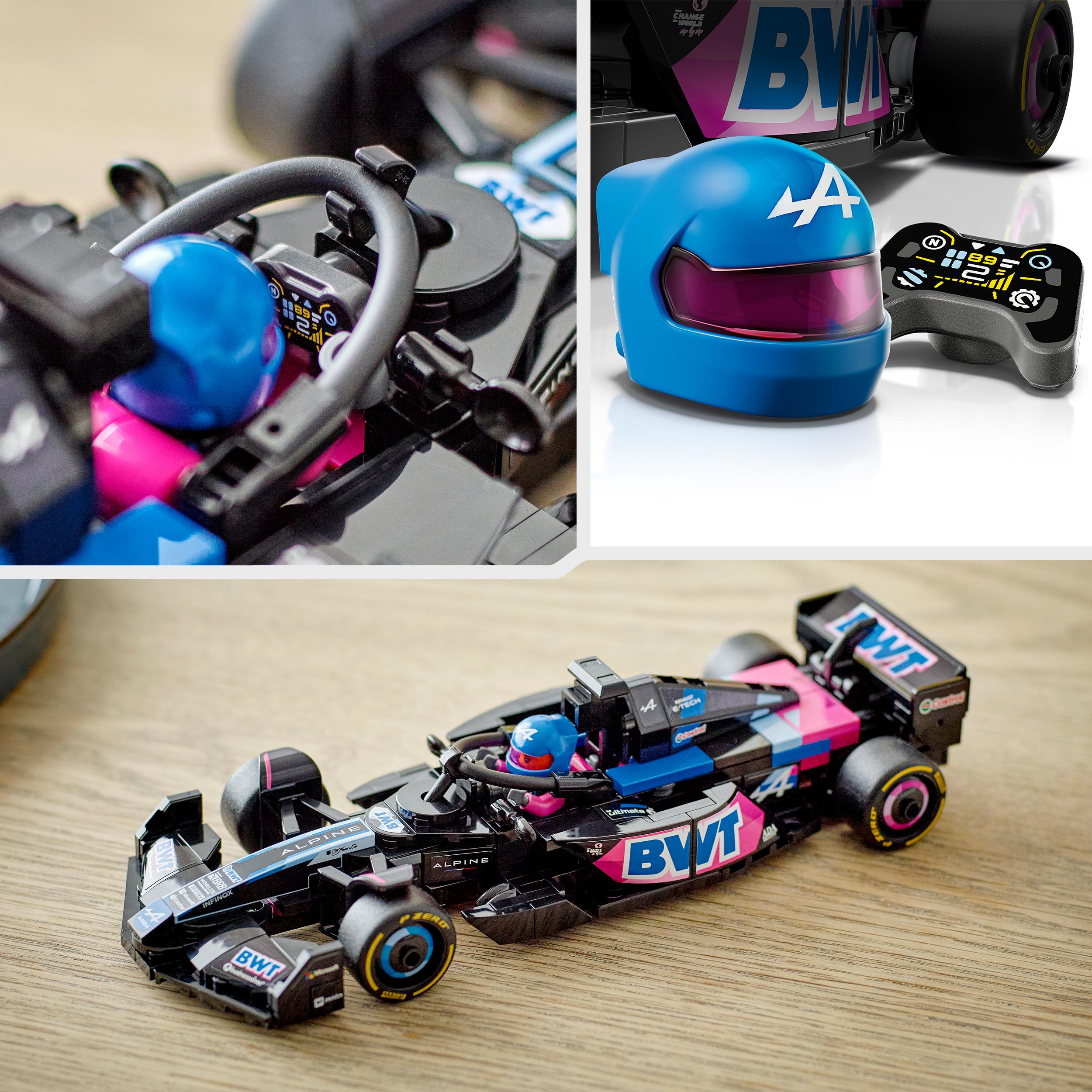 LEGO Speed Champions F1 bolidas BWT Alpine A524, 77248