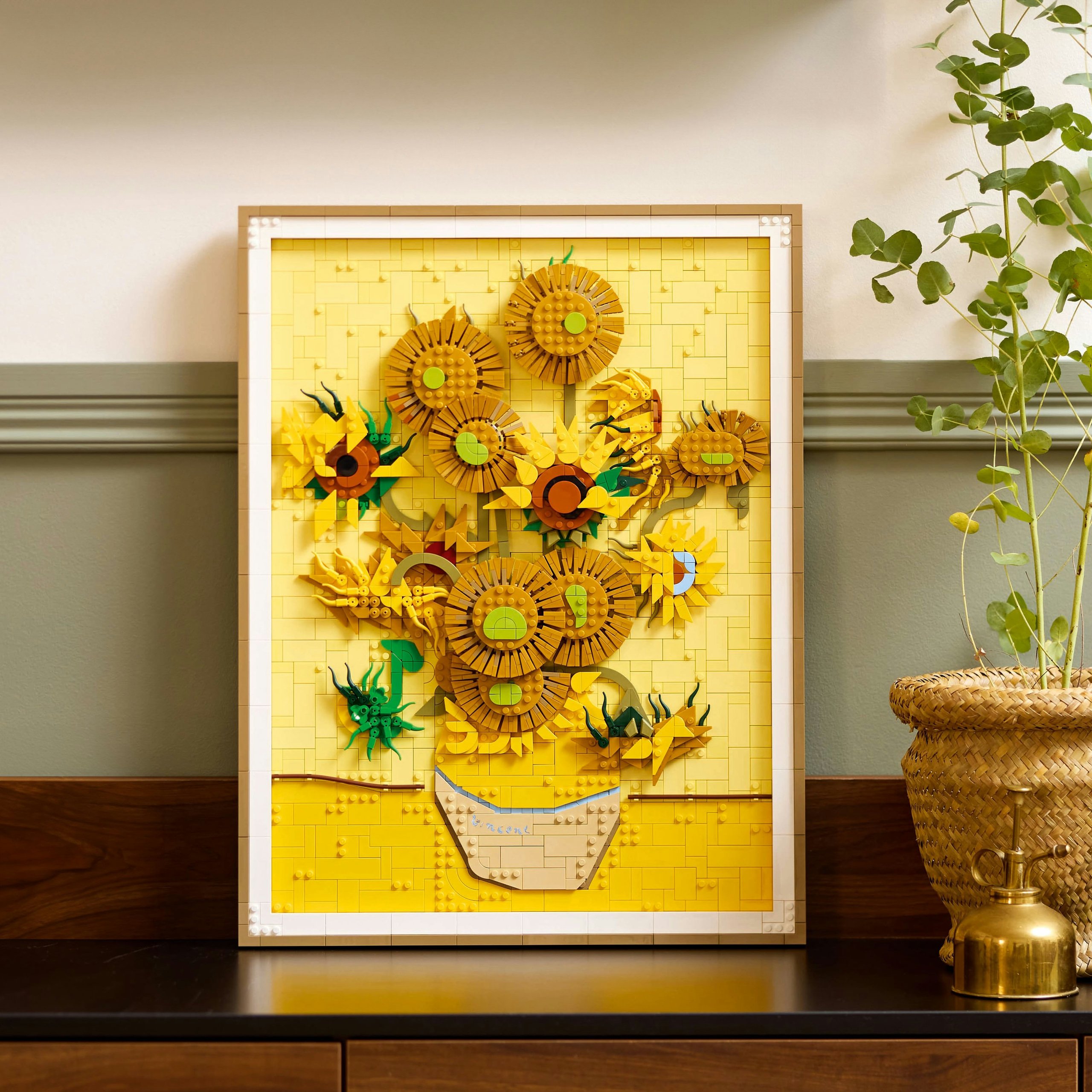 LEGO Art 31215 Van Gogh saulėgrąžos