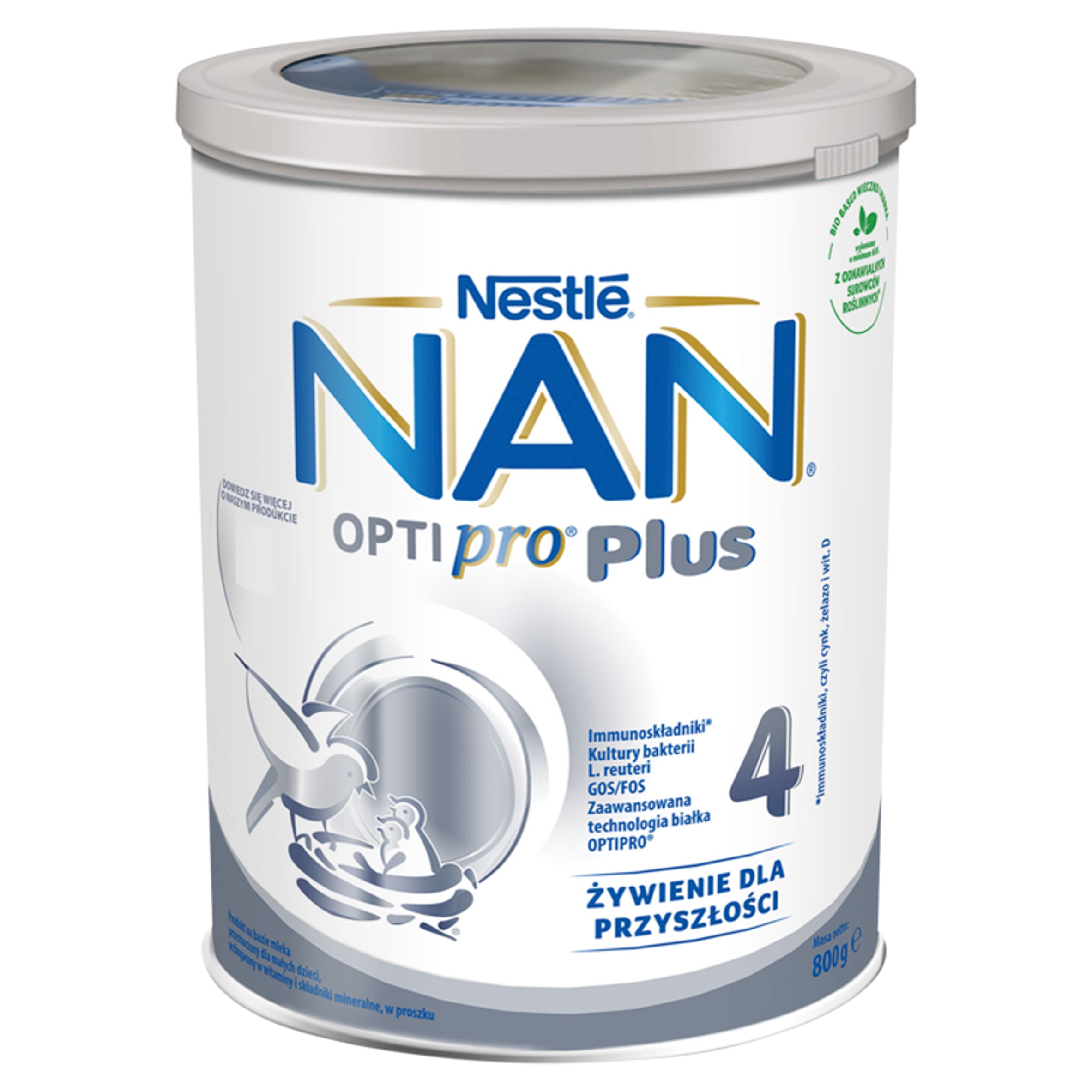 NAN Optipro Plus 4 kūdikio pienas 800 g