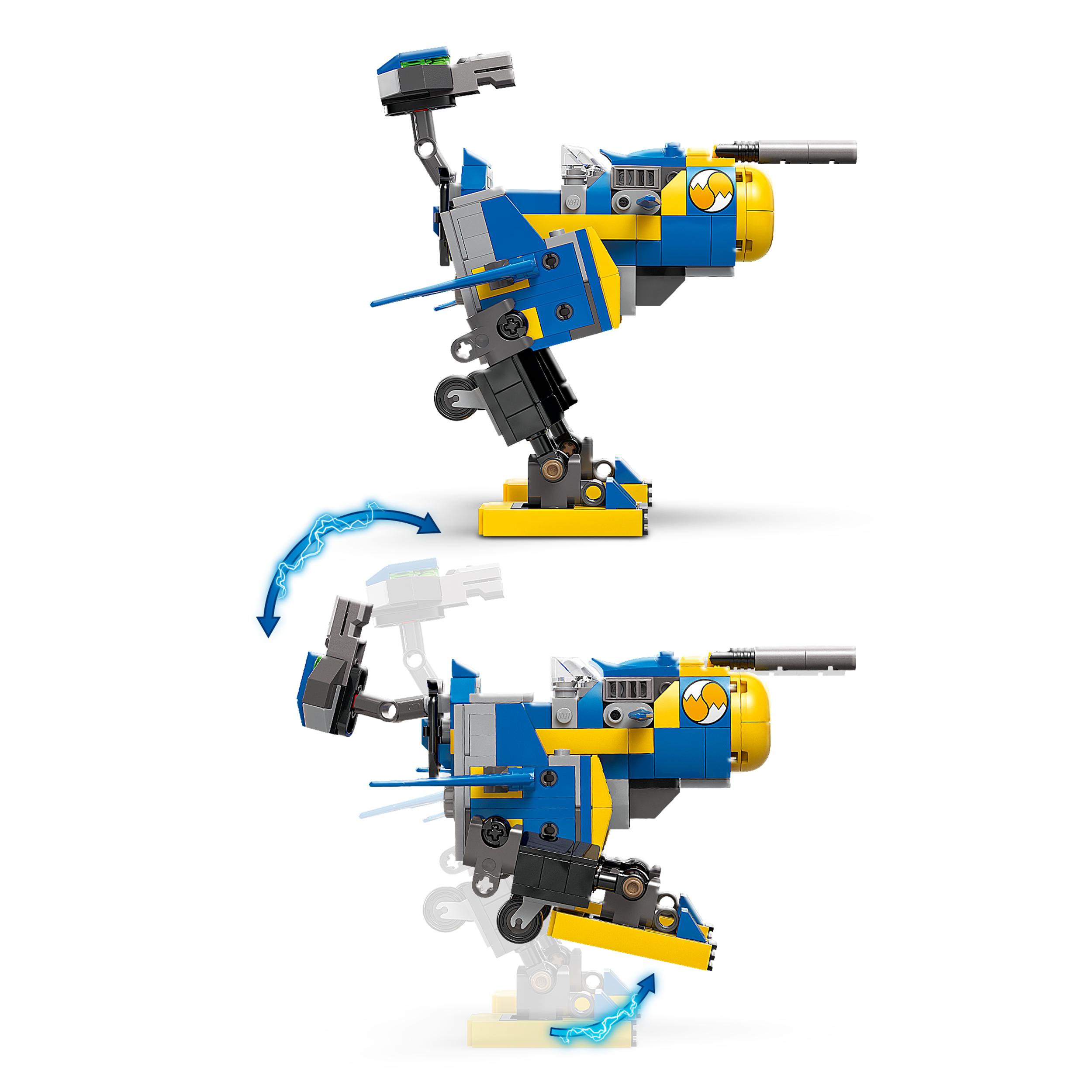 LEGO Sonic 77002 ciklonas prieš metal sonic