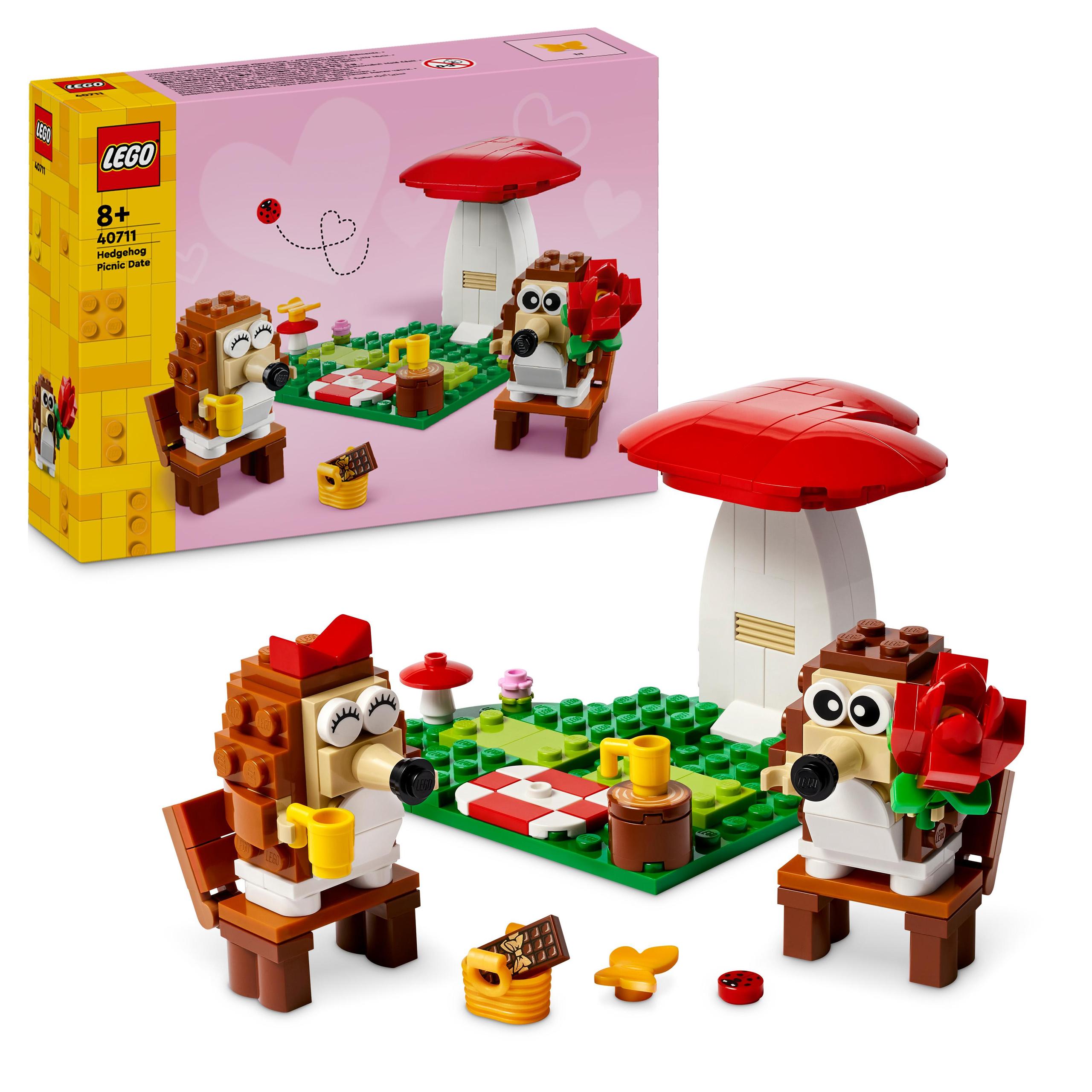 LEGO kaladėlės 8+ Ežiuko poros piknikas 40711