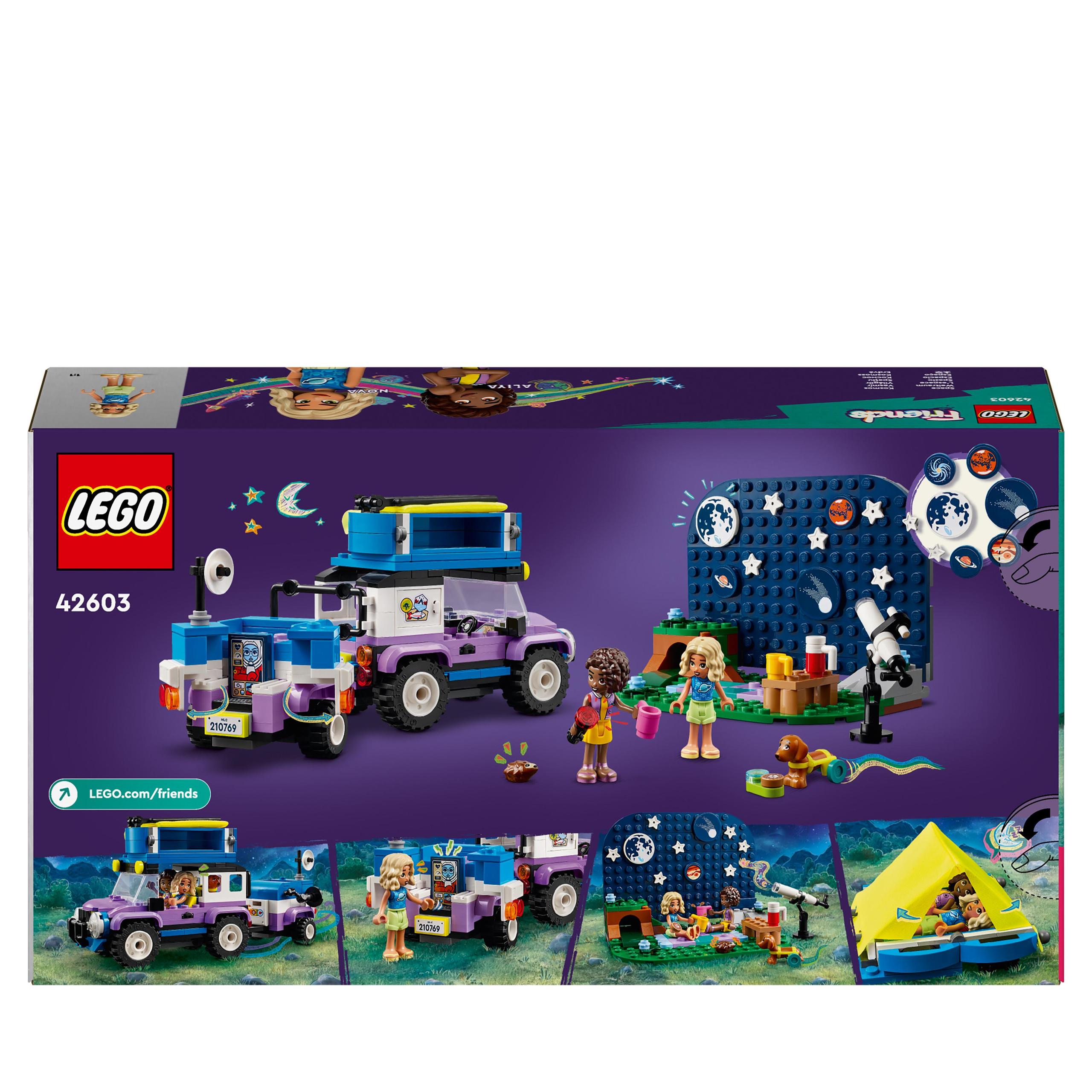 Lego Friends 42603 karavana žvaigždžių stebėjimui