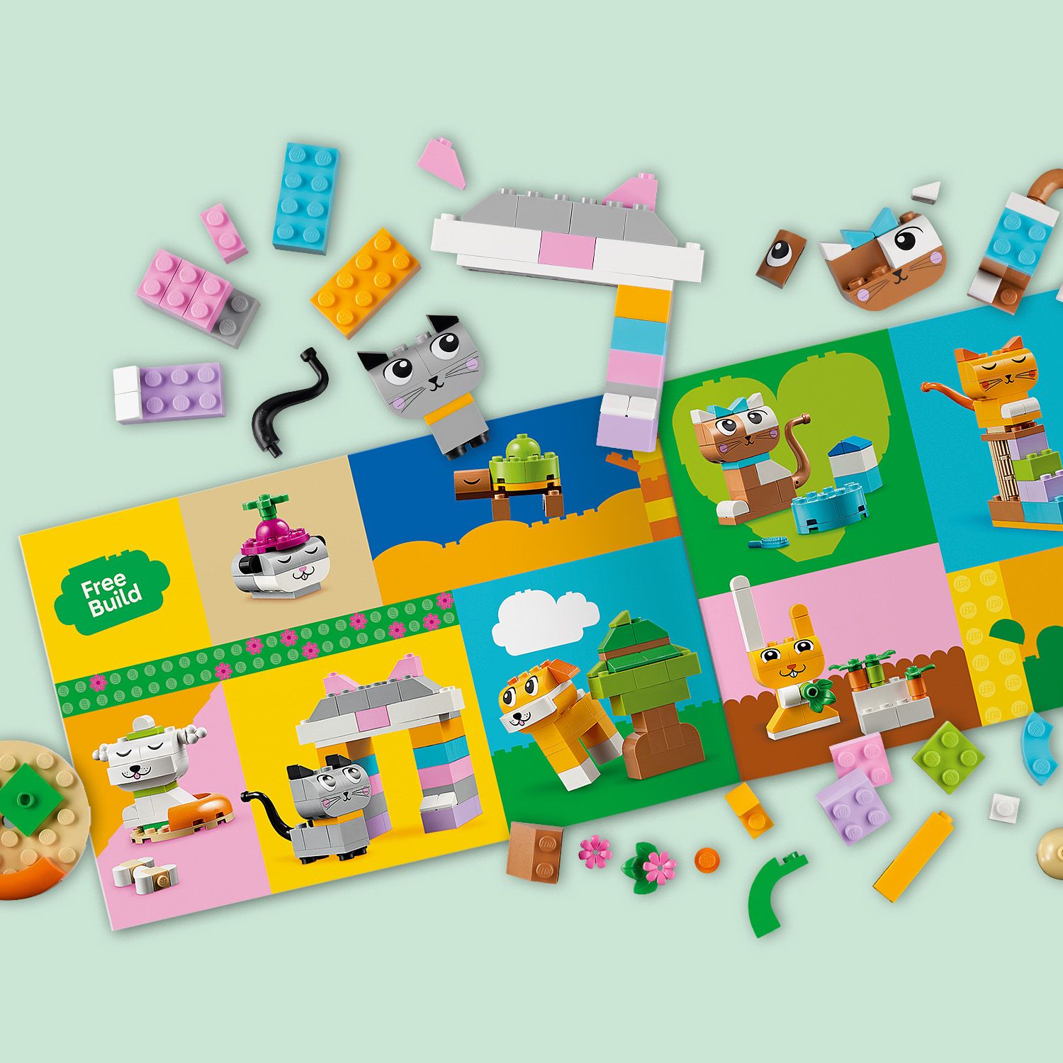 LEGO Classic 11034 kūrybiški žvėriatai