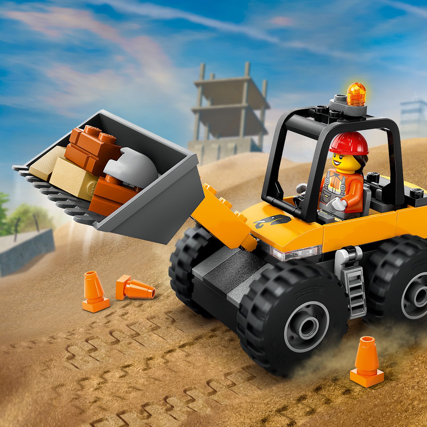 LEGO City 60450 ratų krautuvas