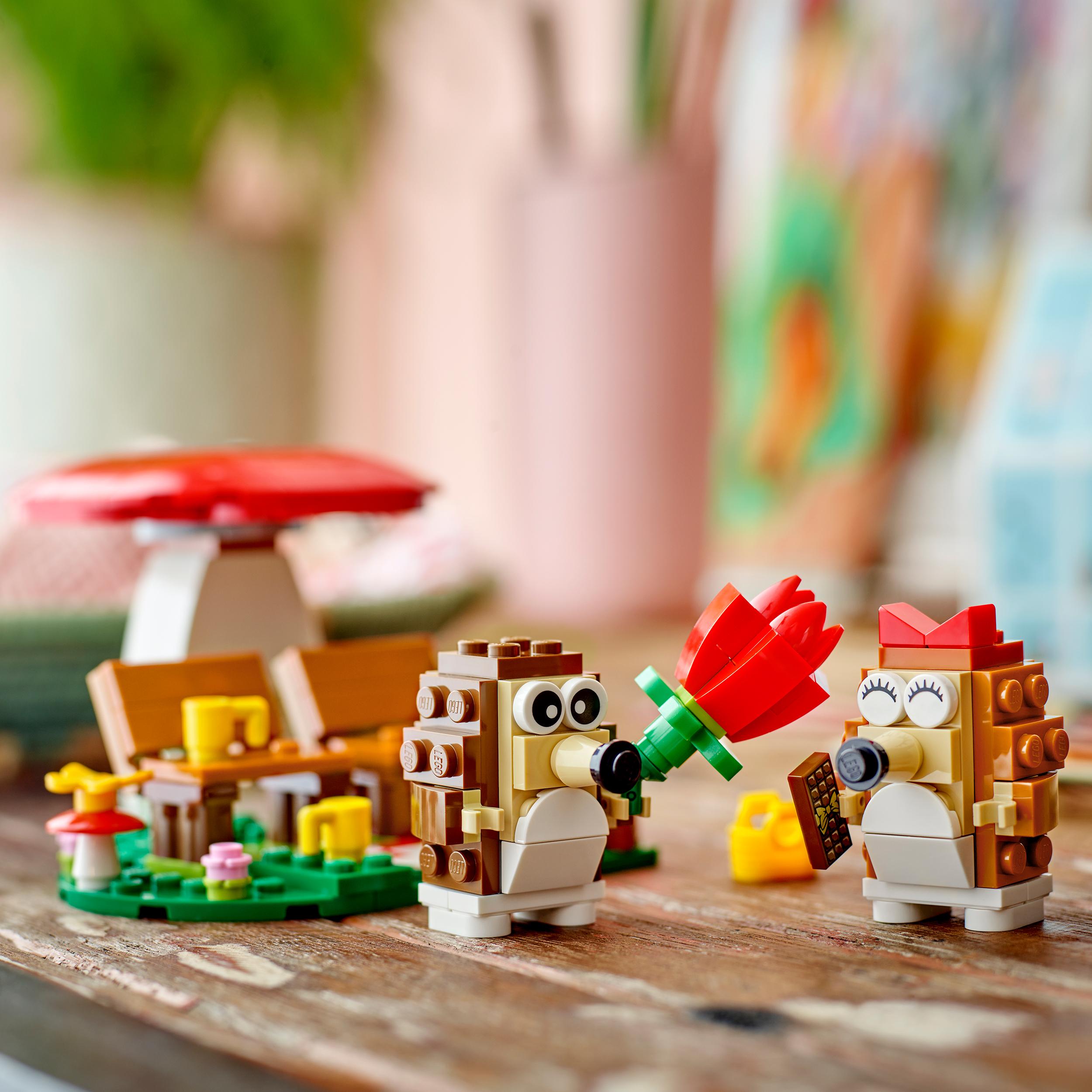 LEGO kaladėlės 8+ Ežiuko poros piknikas 40711
