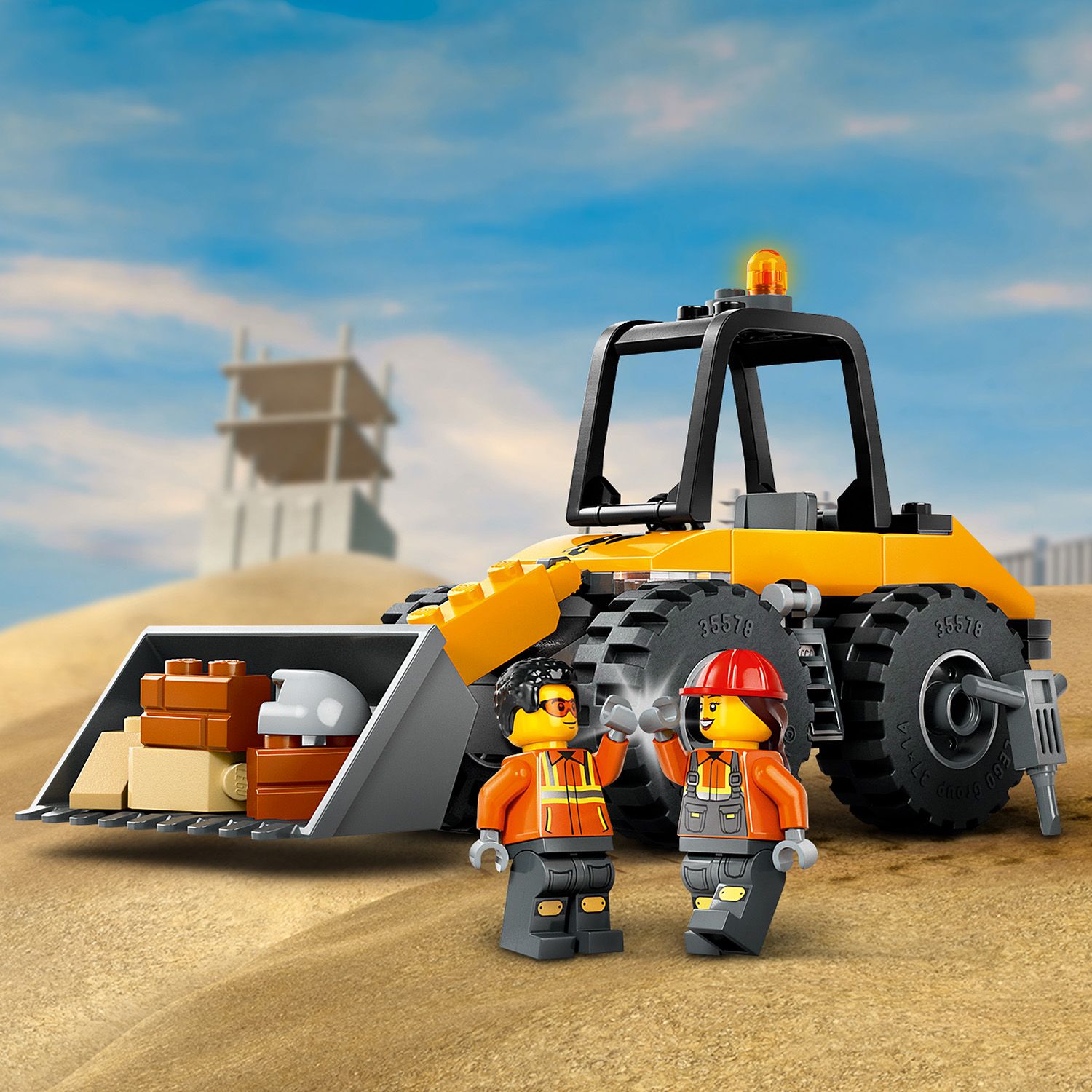 LEGO City 60450 ratų krautuvas