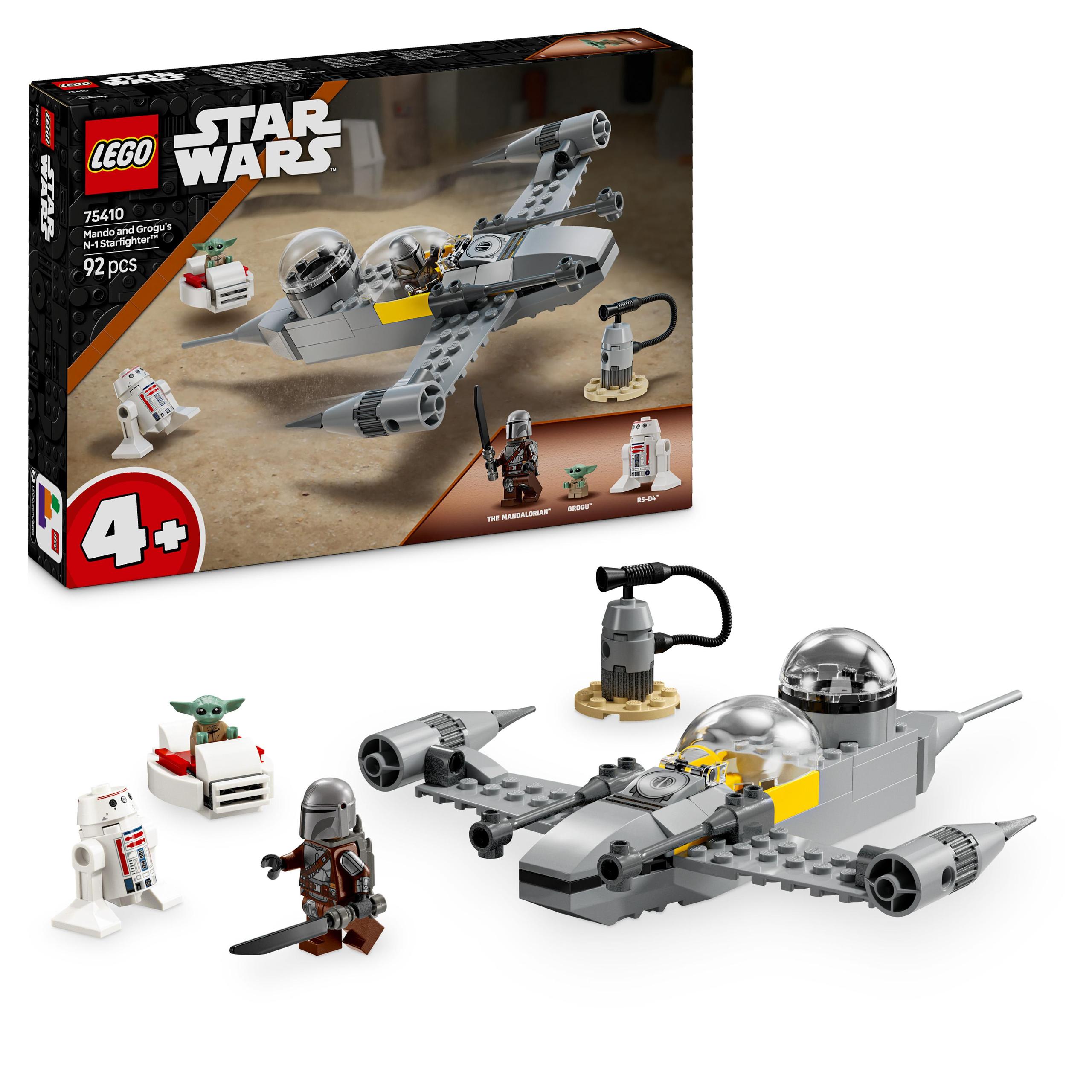 LEGO Star Wars 75410 Mando ir Grogu's N-1 naikintuvas