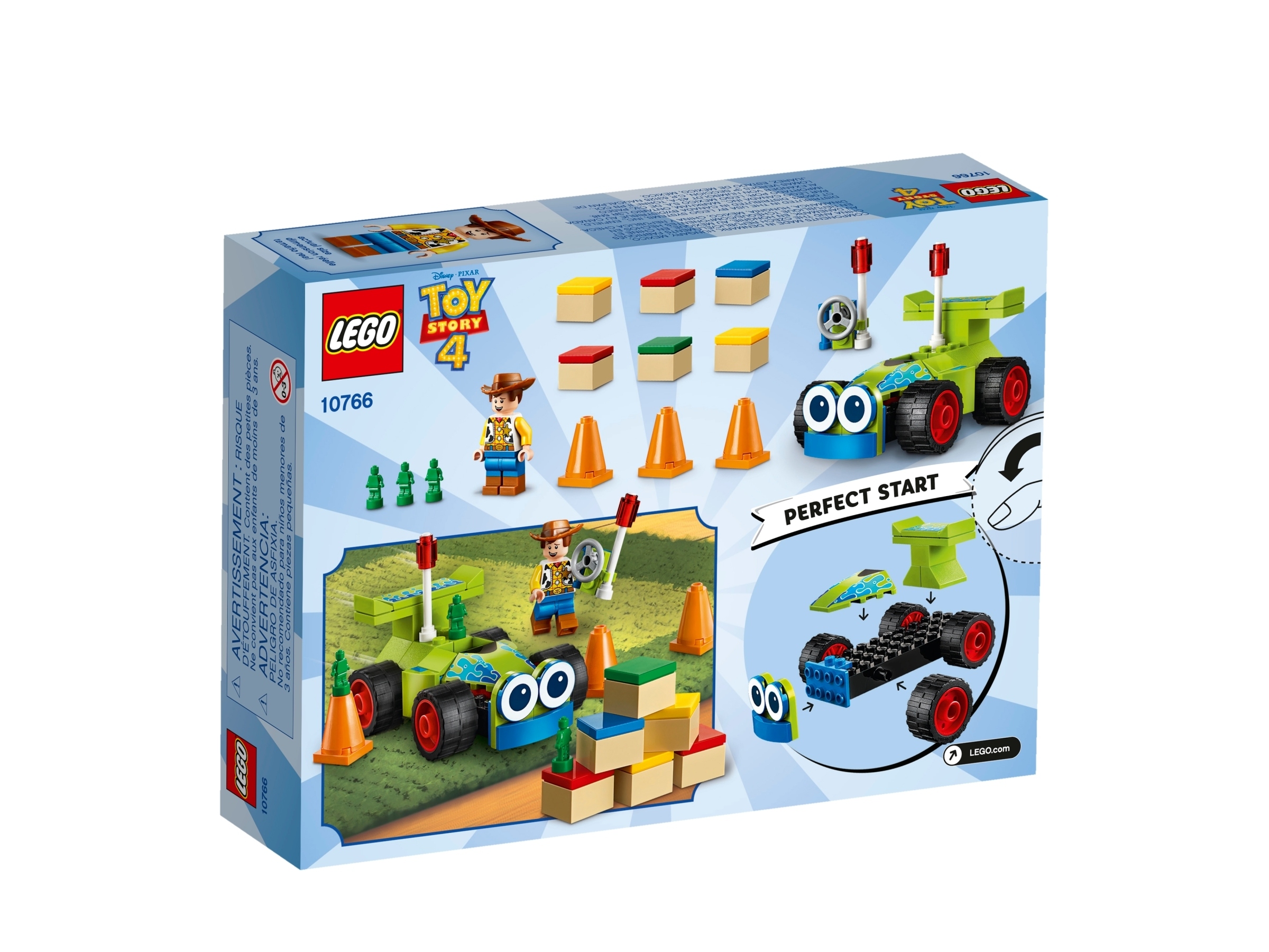 LEGO 10766 žaislų istorija – Vudis ir ponas valdomi