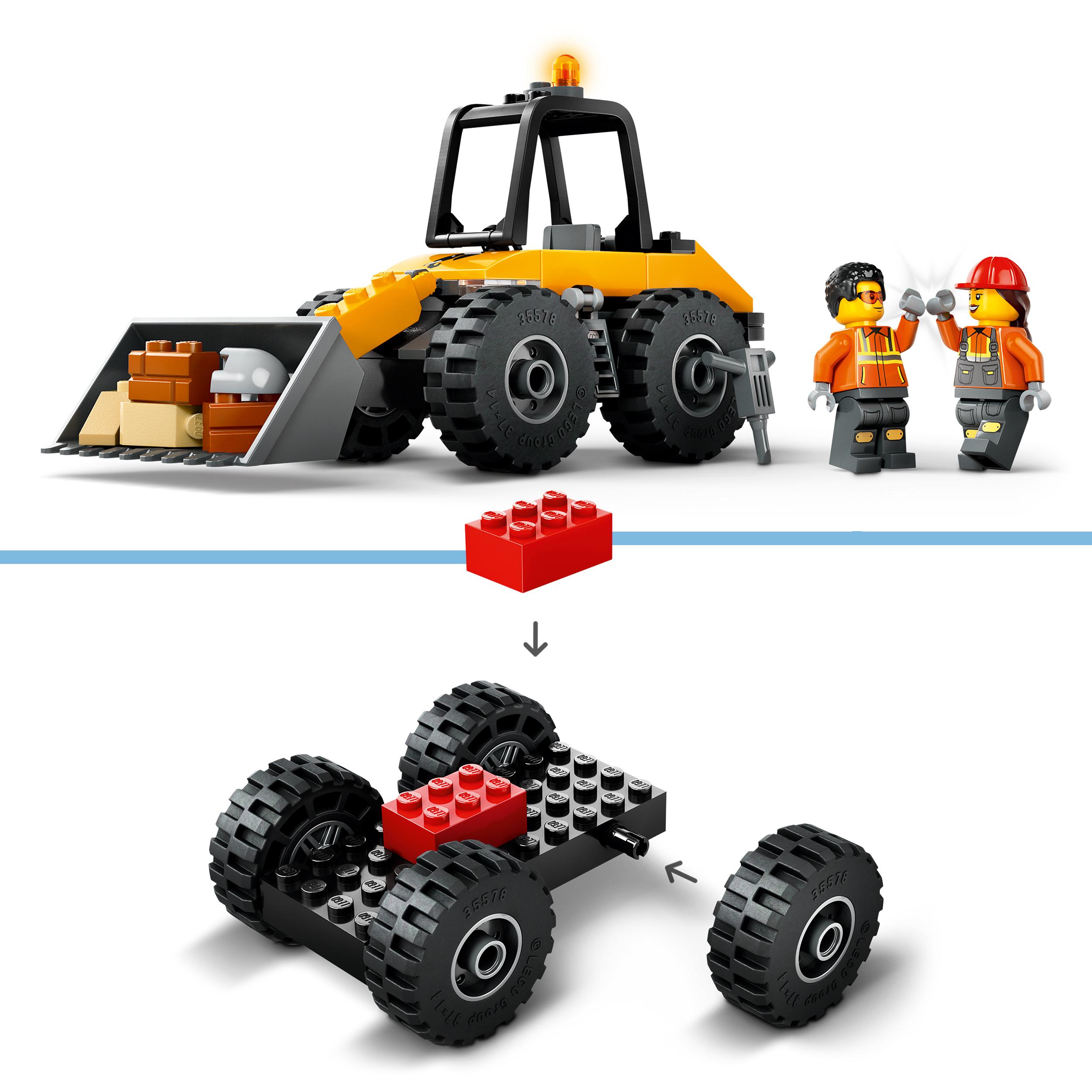 LEGO City 60450 ratų krautuvas