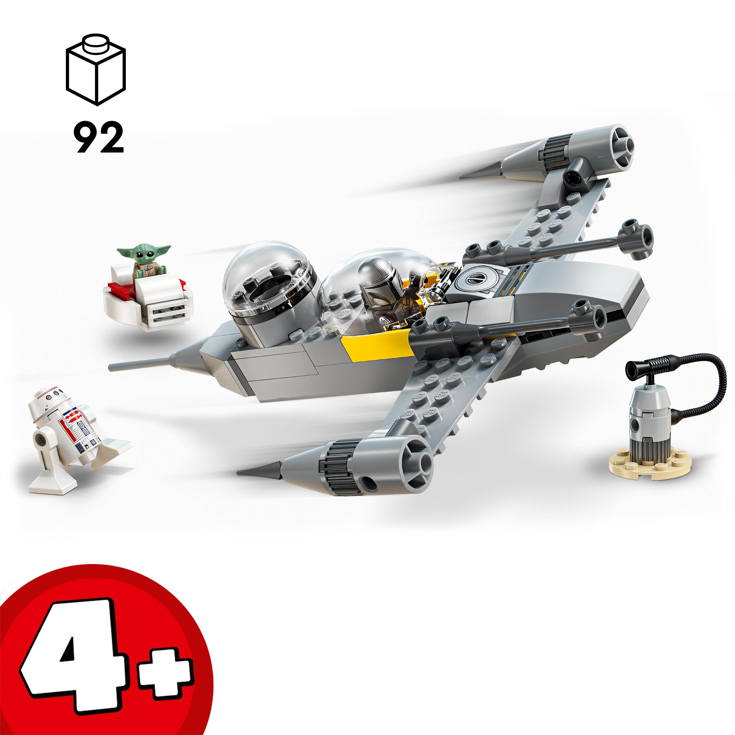 LEGO Star Wars 75410 Mando ir Grogu's N-1 naikintuvas