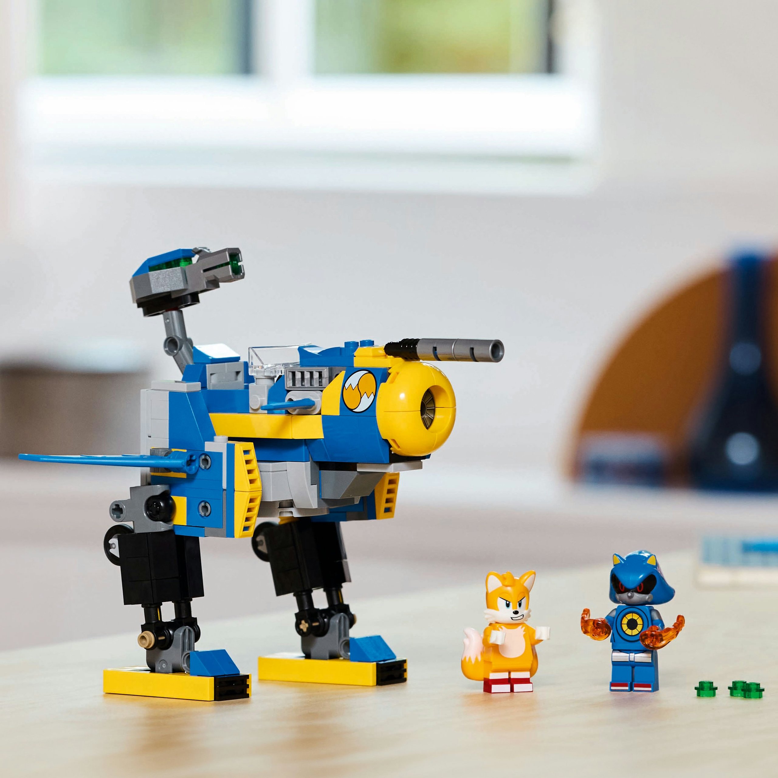 LEGO Sonic 77002 ciklonas prieš metal sonic