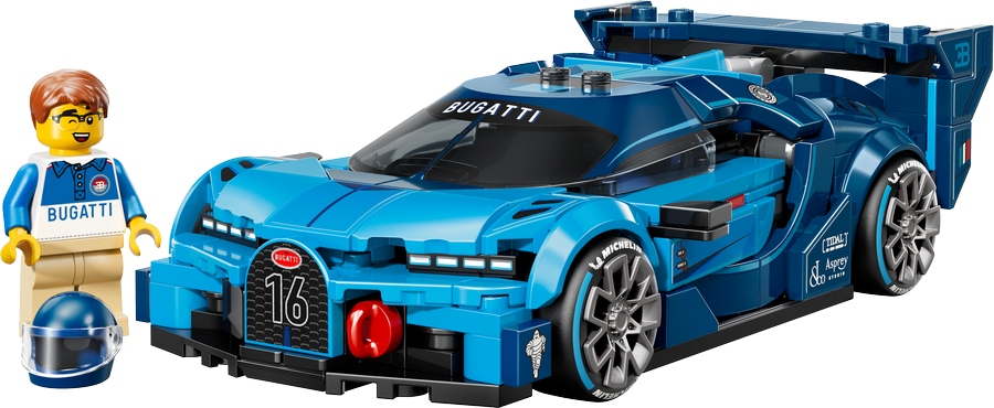 LEGO Speed ​​​​Champions Bugatti Vision GT Auto hiperautomobilis