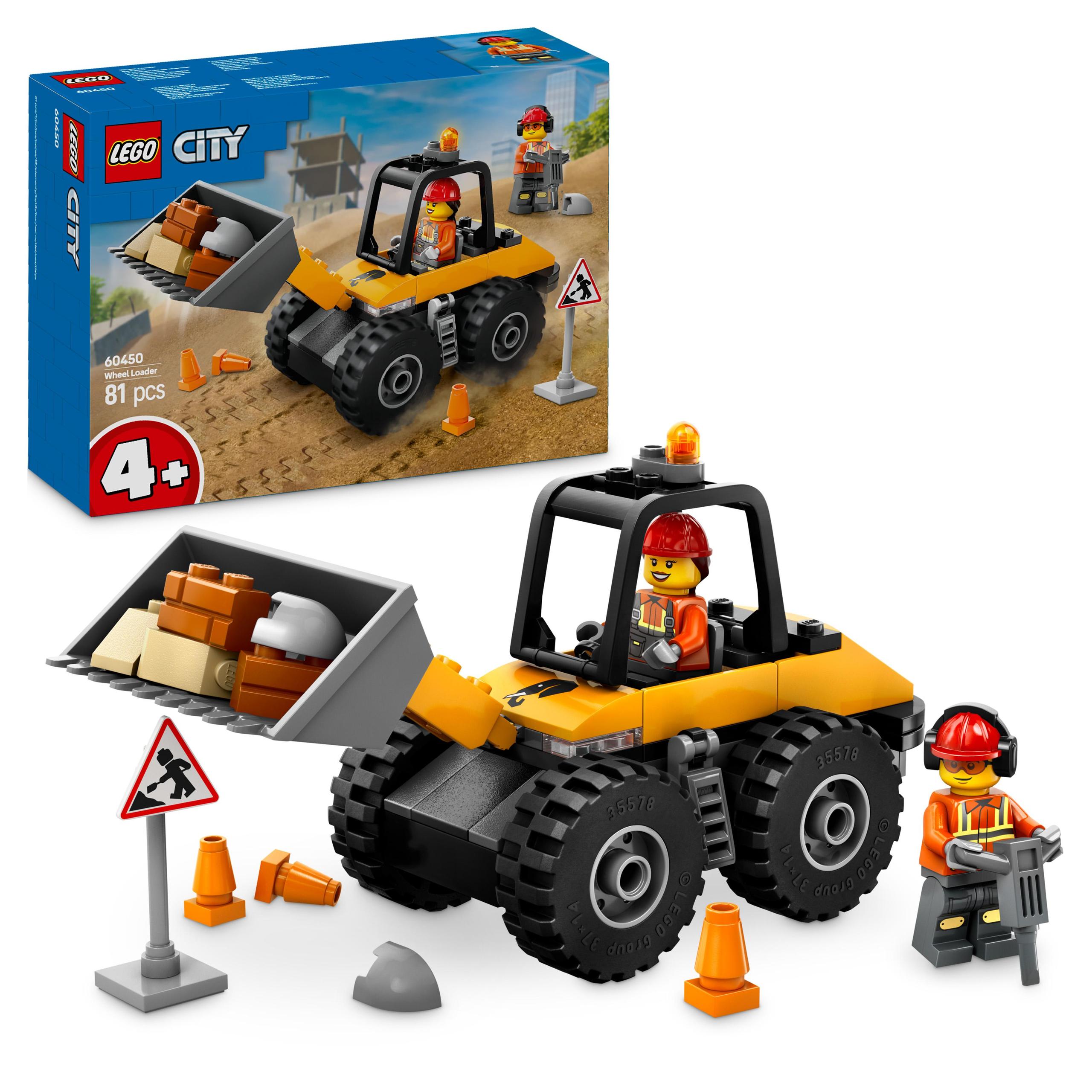 LEGO City 60450 ratų krautuvas