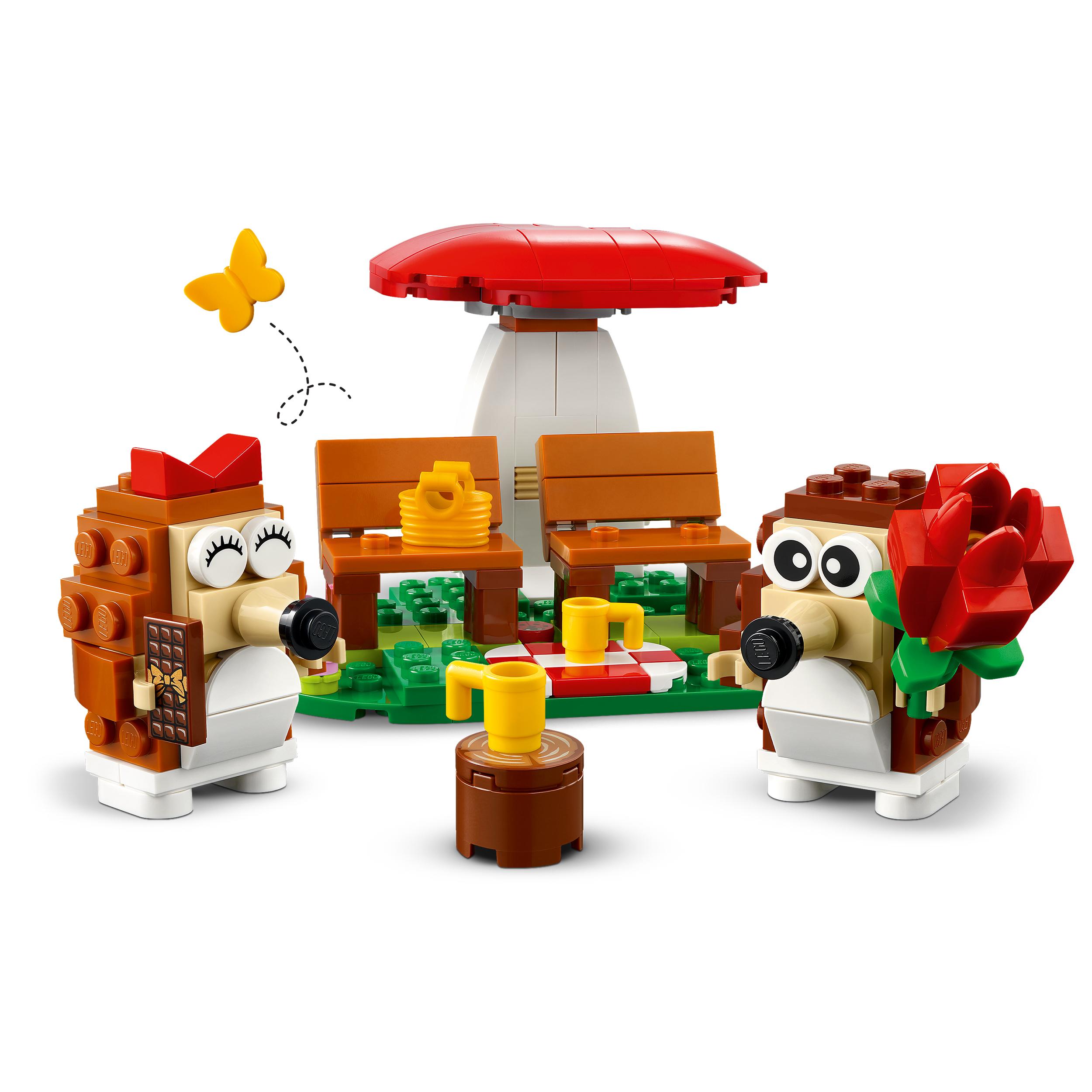 LEGO kaladėlės 8+ Ežiuko poros piknikas 40711