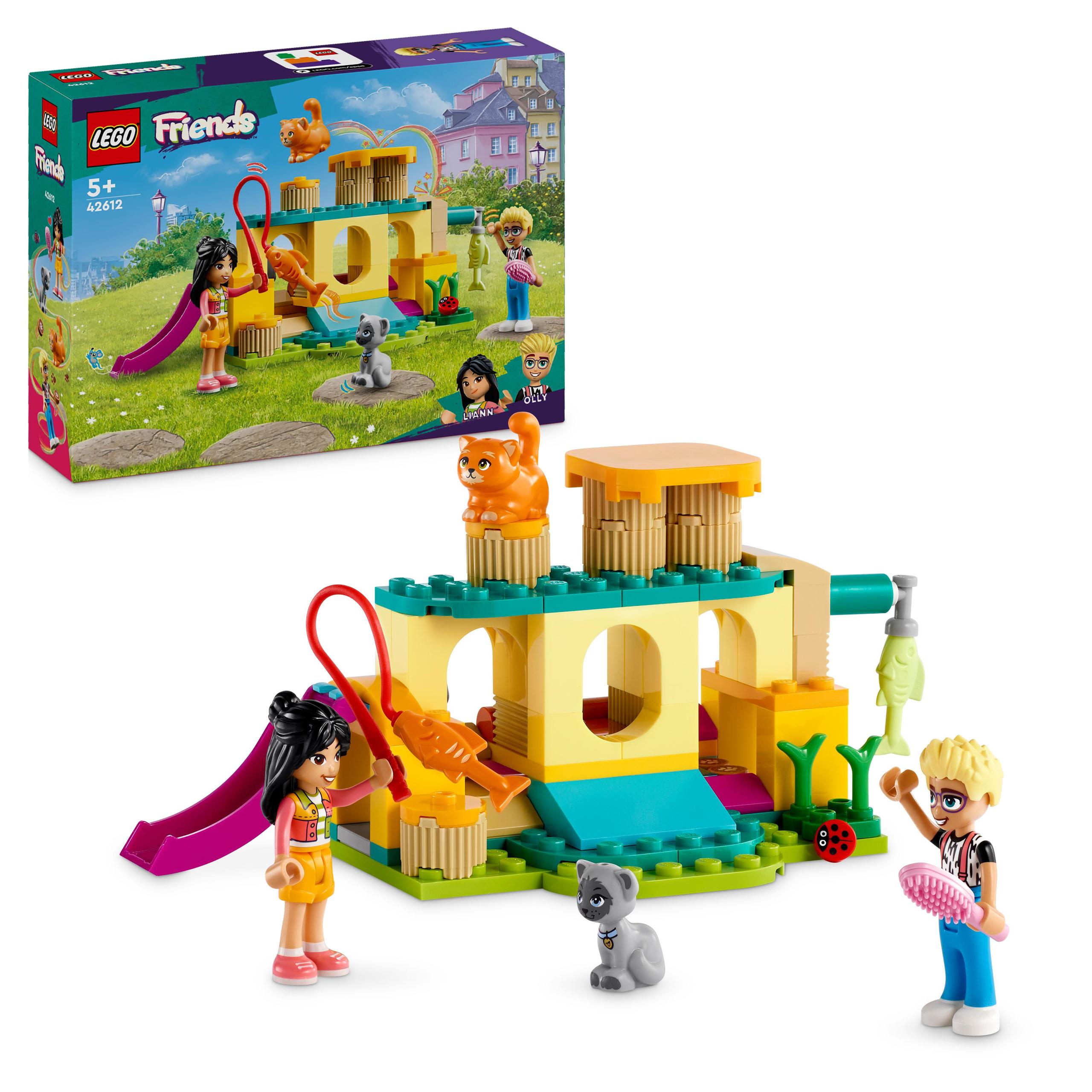 LEGO Friends katės žaidimų aikštelėje 42612