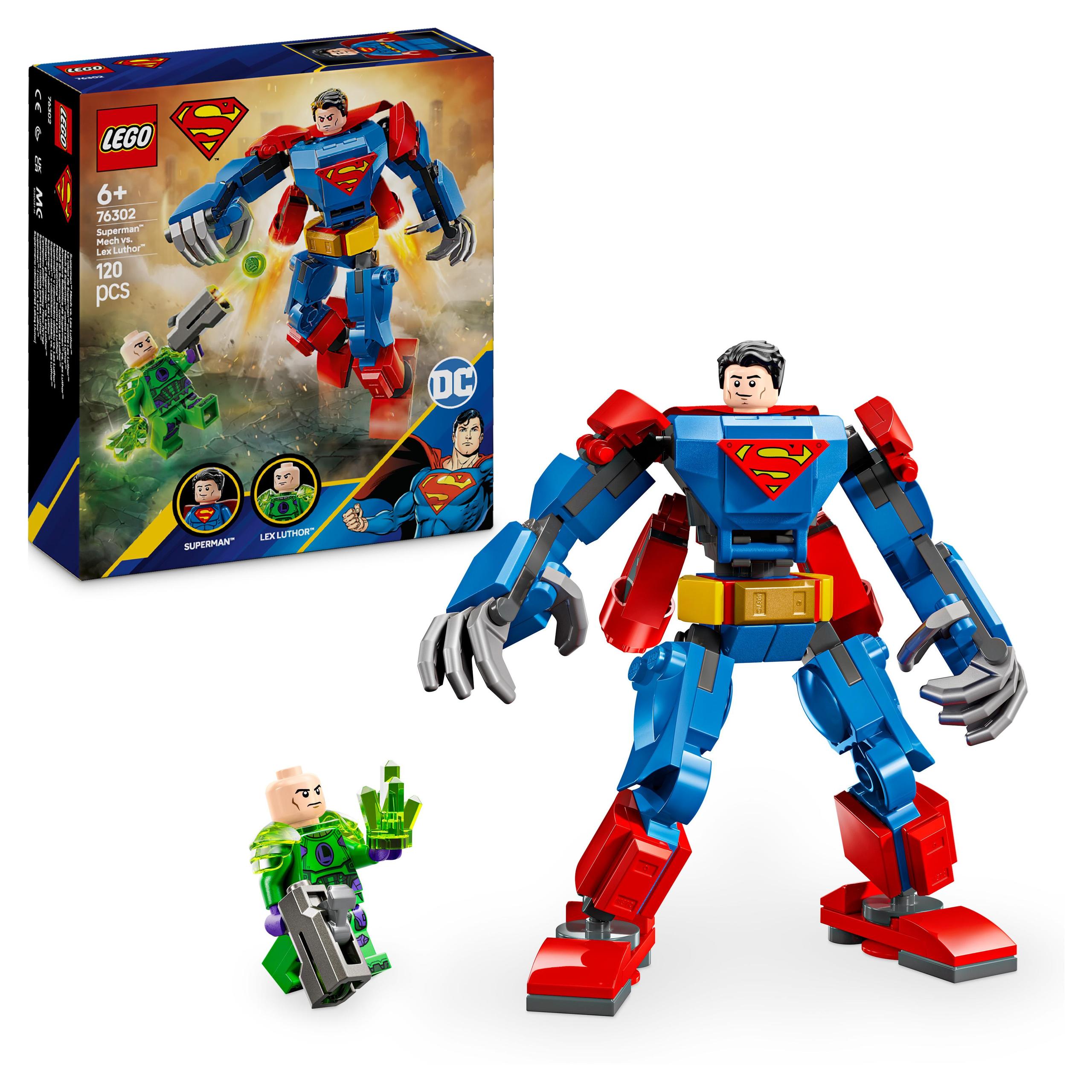 LEGO Super Heroes Marvel 76302 Supermeno mechas prieš Lex Luthor