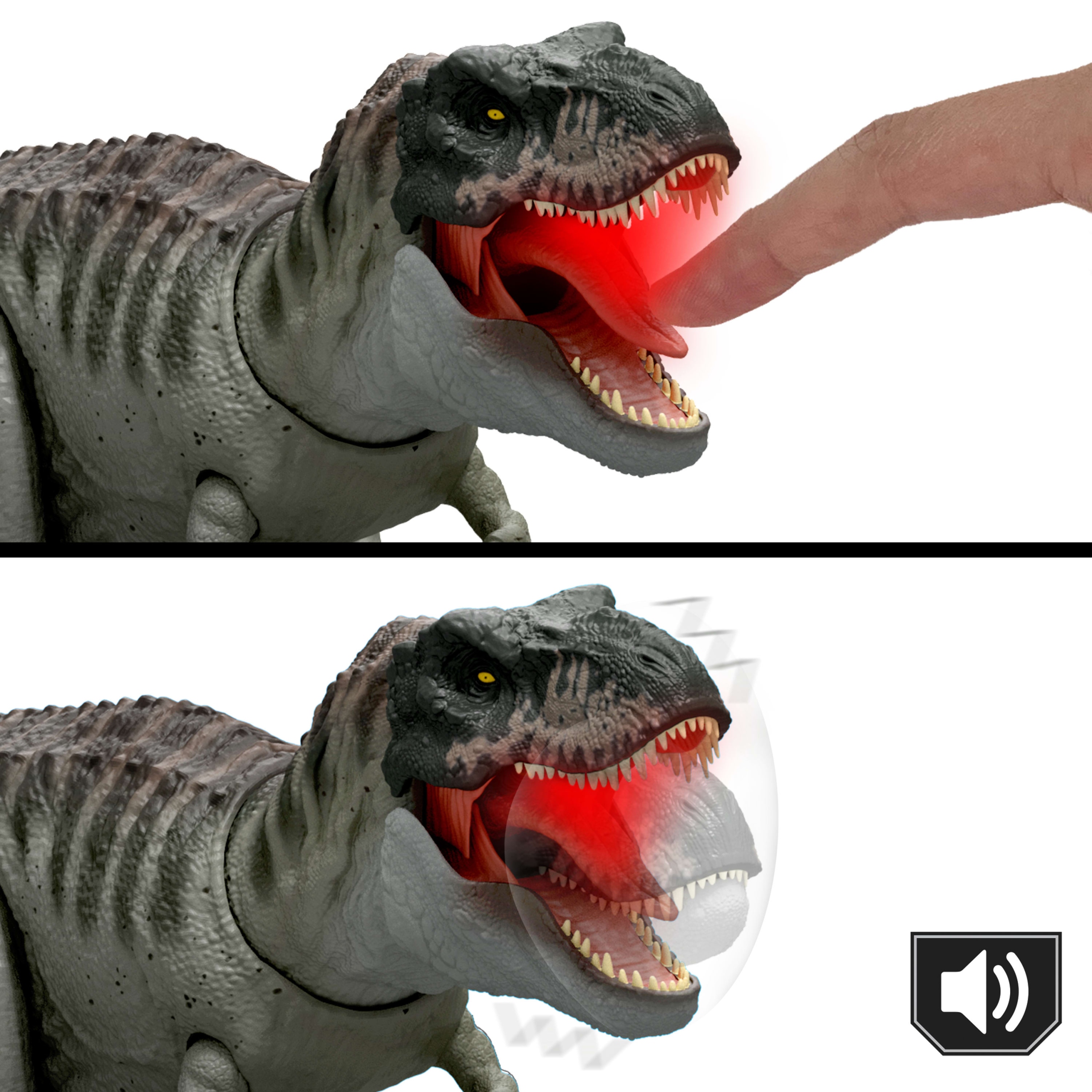 Mattel Jurassic World T-rex Power Devour figūrėlė