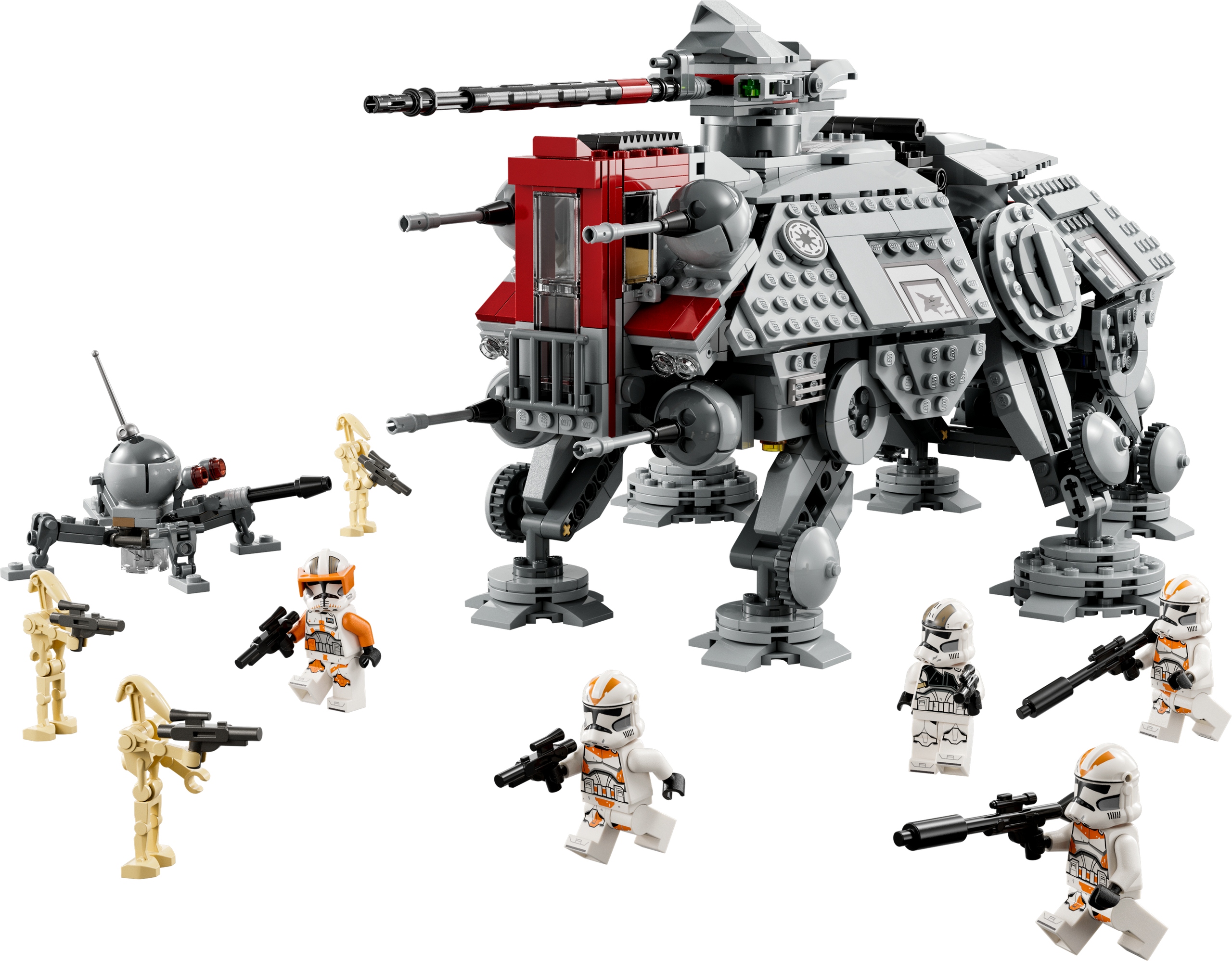 Lego Star Wars 75337 AT-TE žeminė krochuojanti mašina