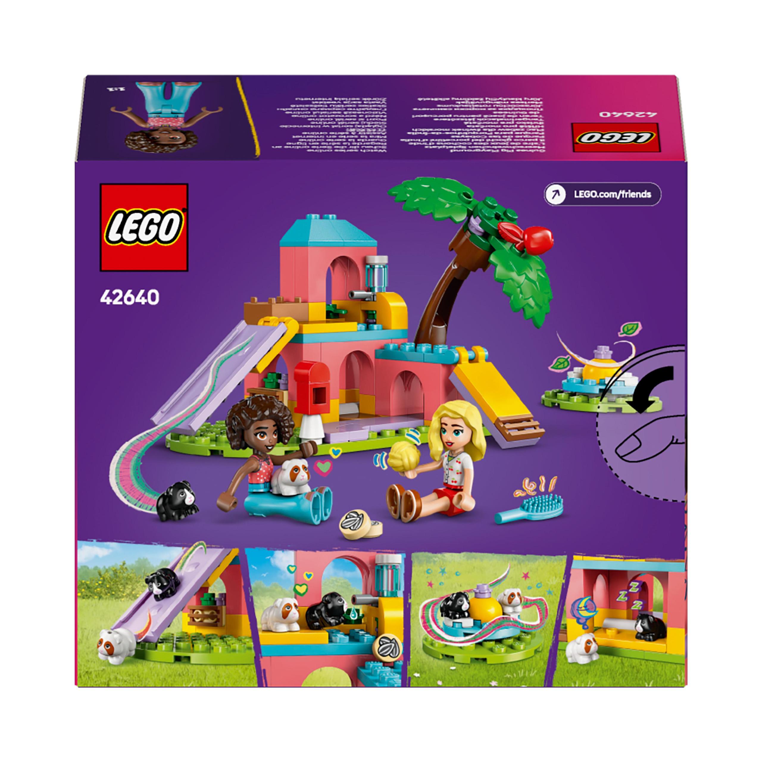 LEGO Friends 42640 žaidimo aikštelė jūrų kiaulaitėms